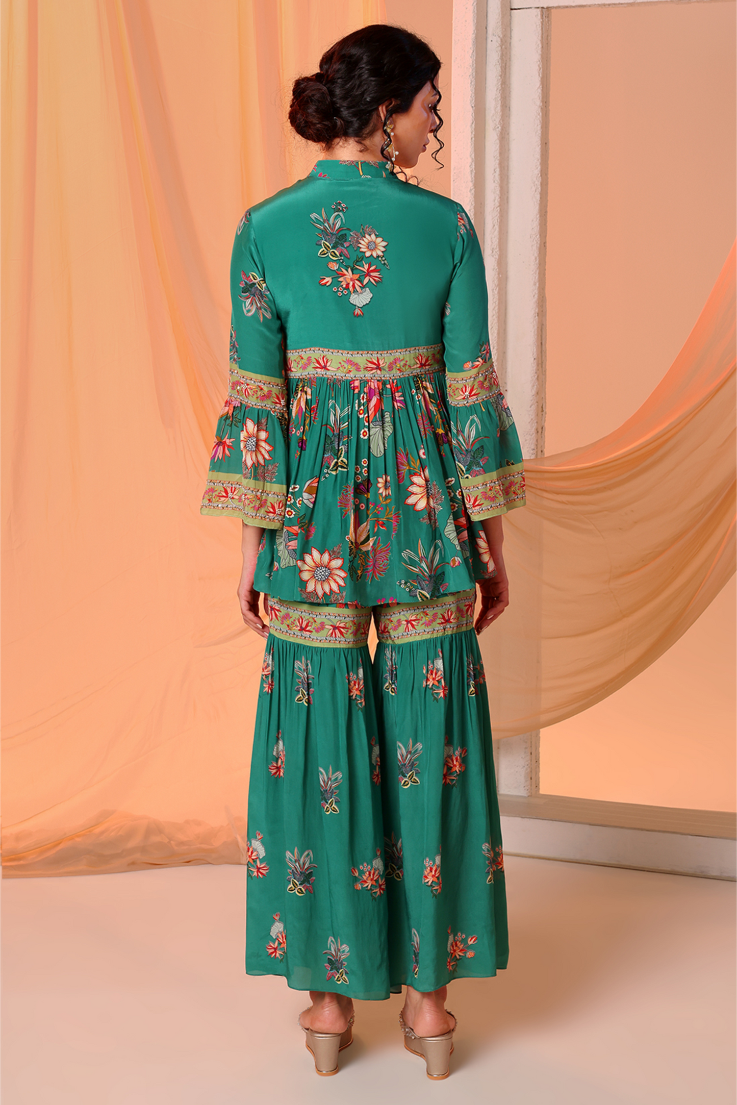 Aarani Embroidered Sharara Set