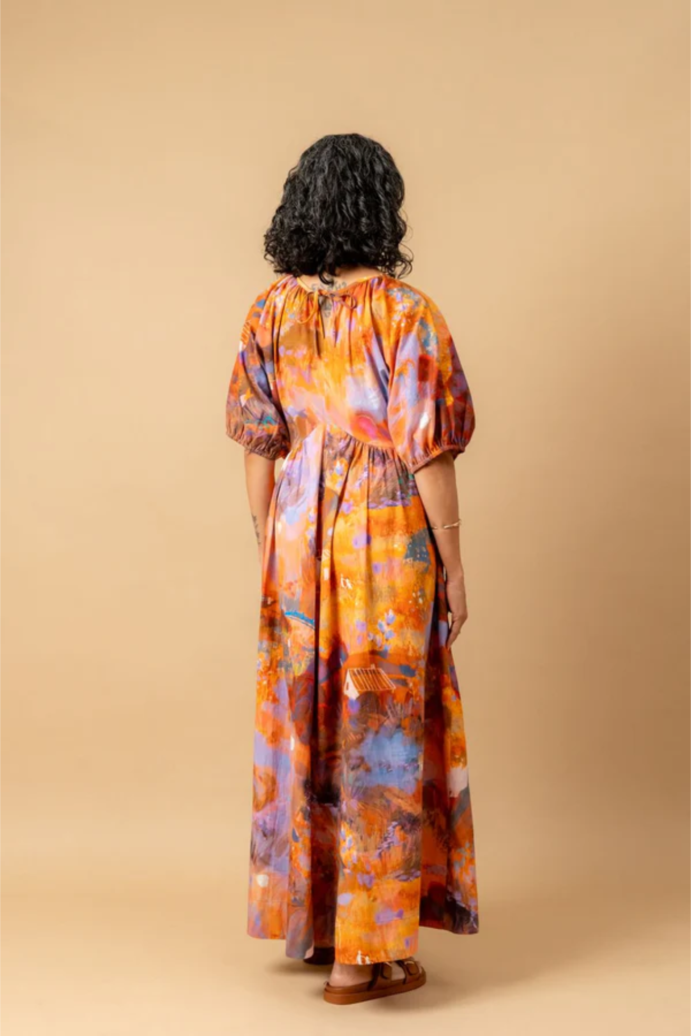 DEWBELL PRINTED DRESS