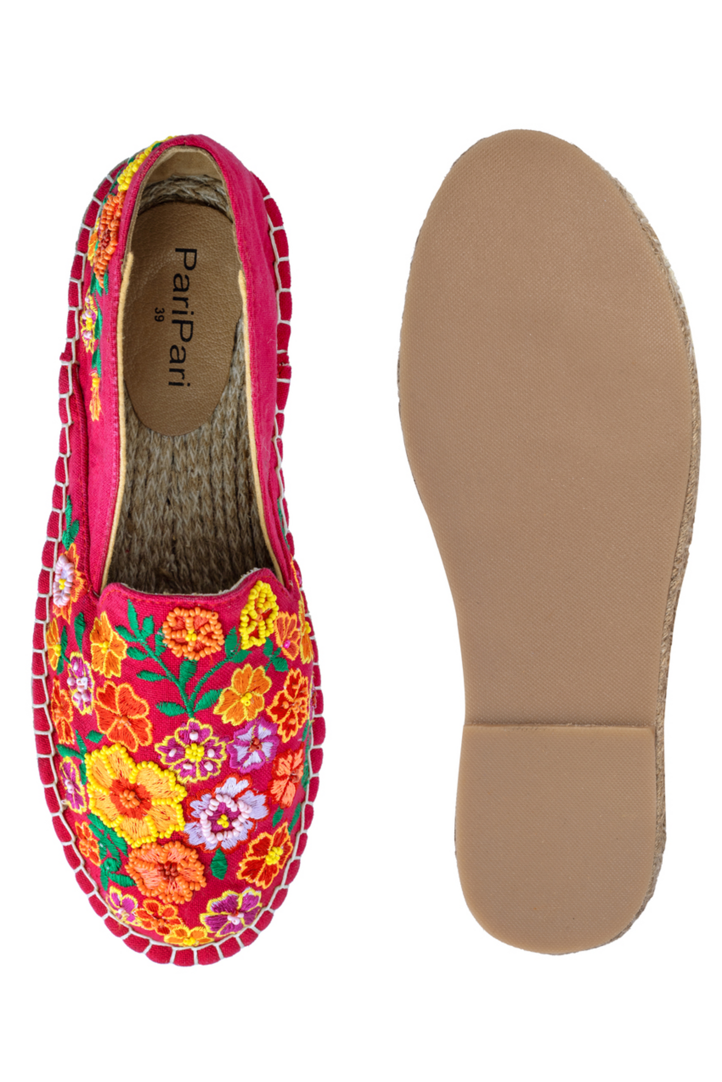 Bageecha Pink Espadrilles