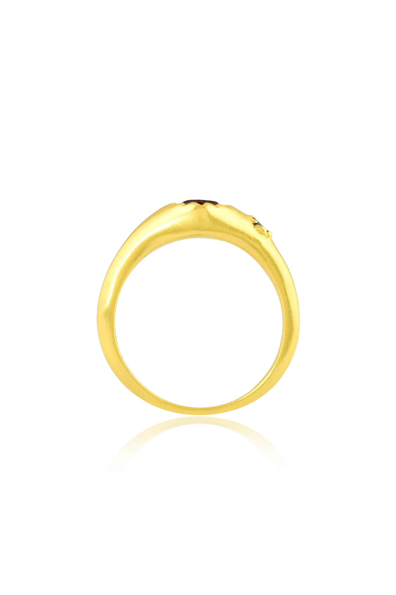 Garnet Amor Ring