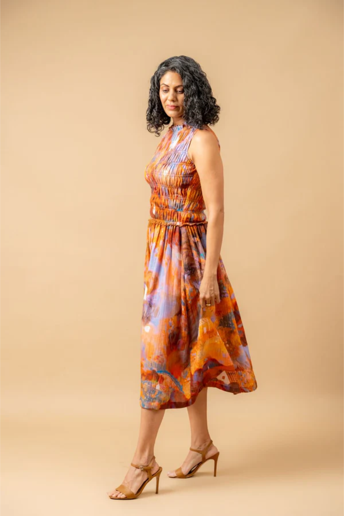 MIDSUMMER SMOCKED DRESS
