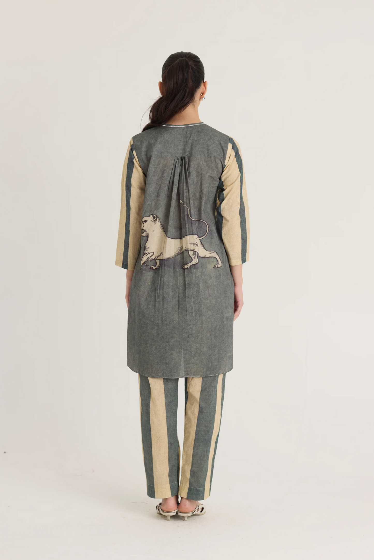 Paws Short Kurta Set