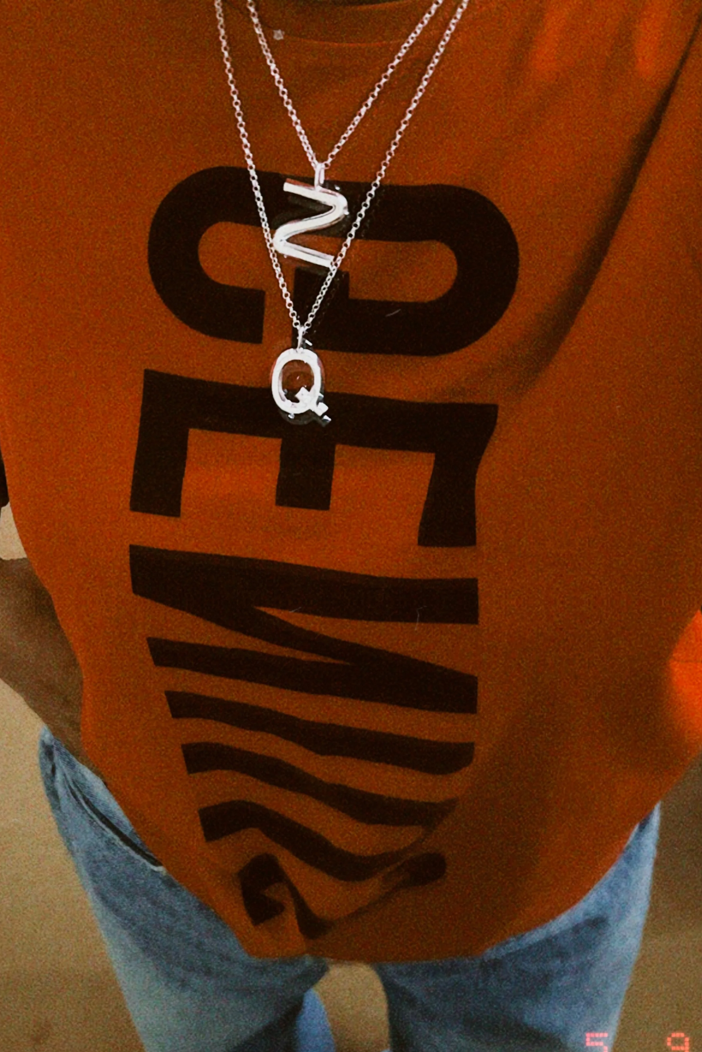 Bold Letter Necklace - Z