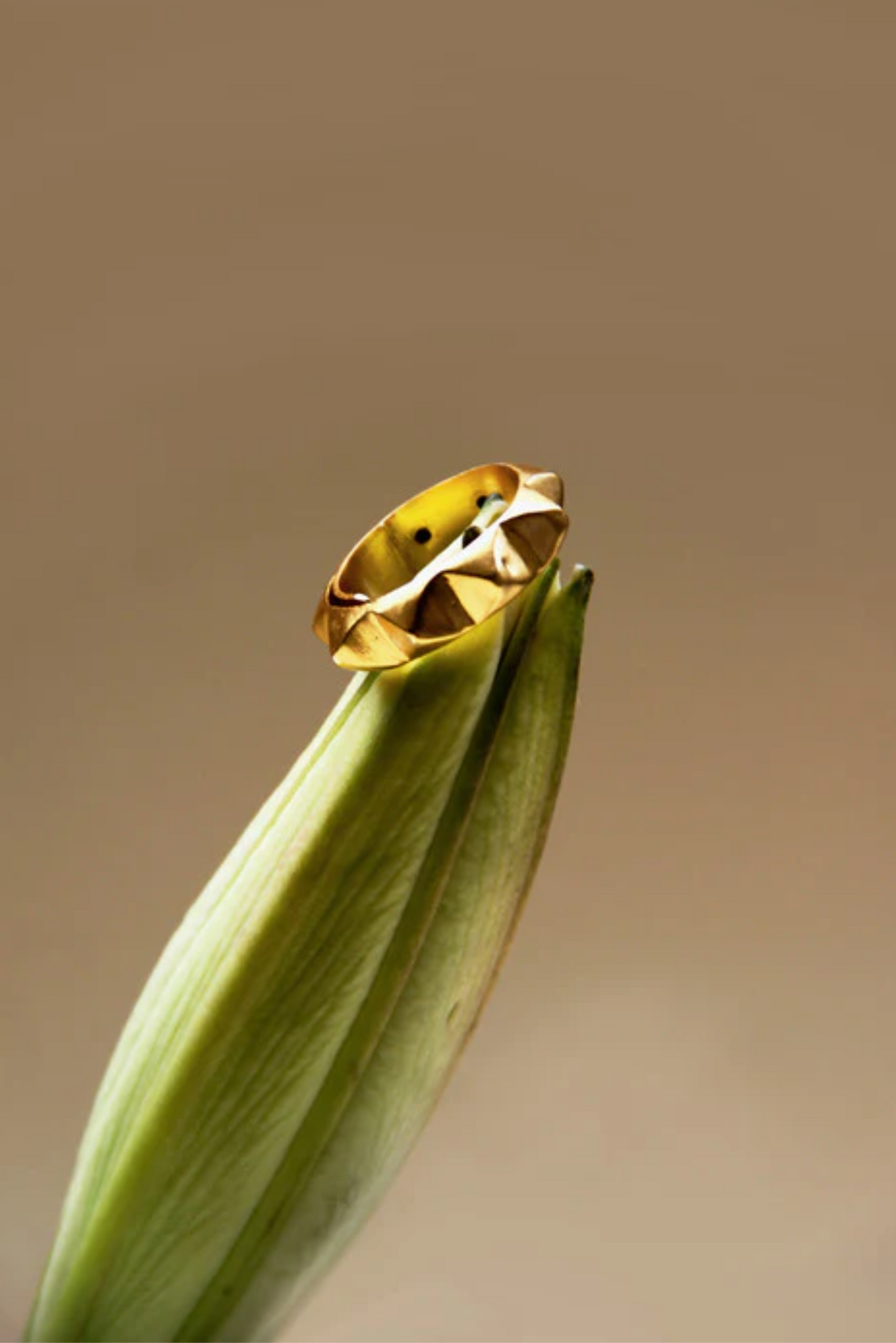 Edgy Ring - Gold