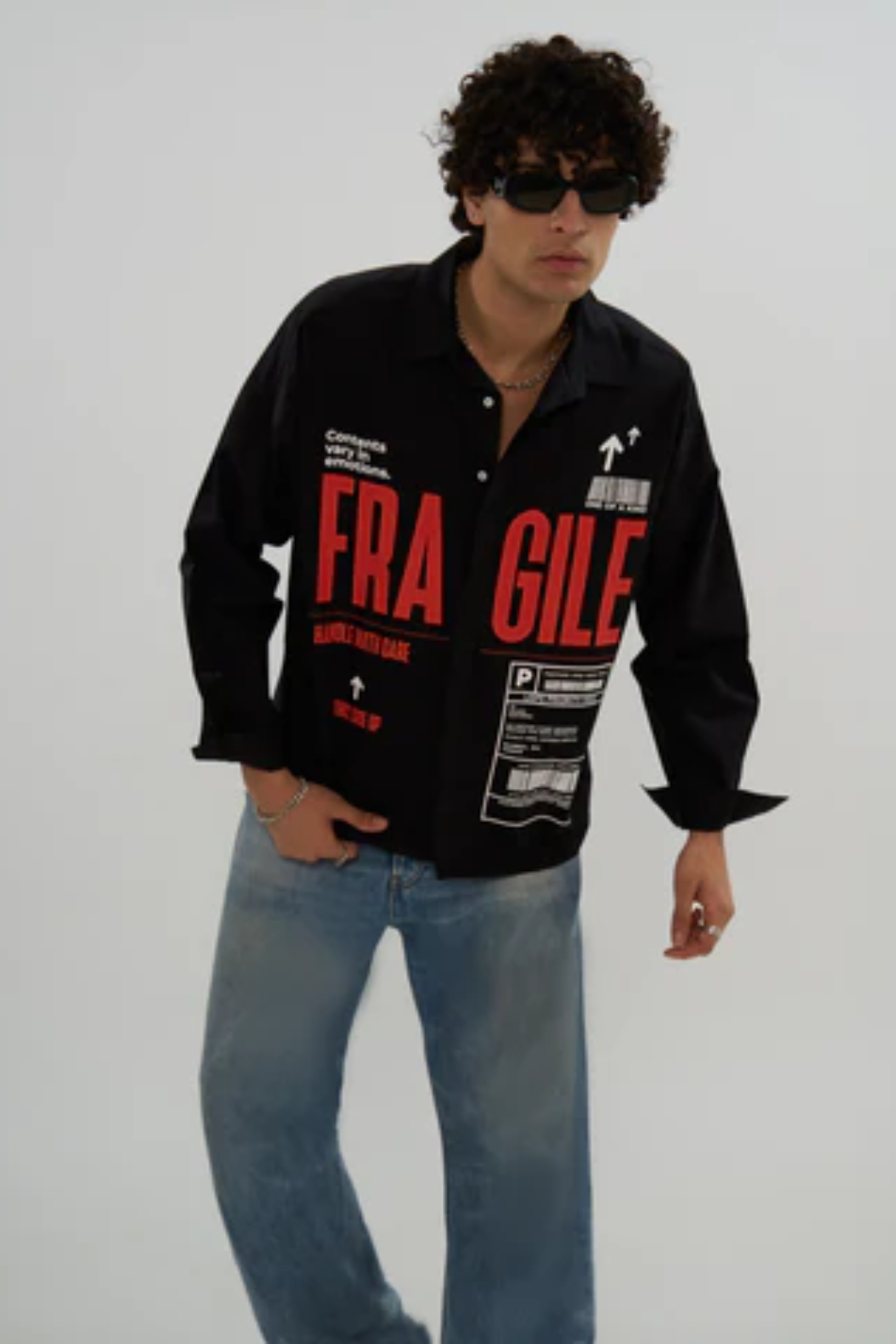 The Fragile Shirt - Men (Black)