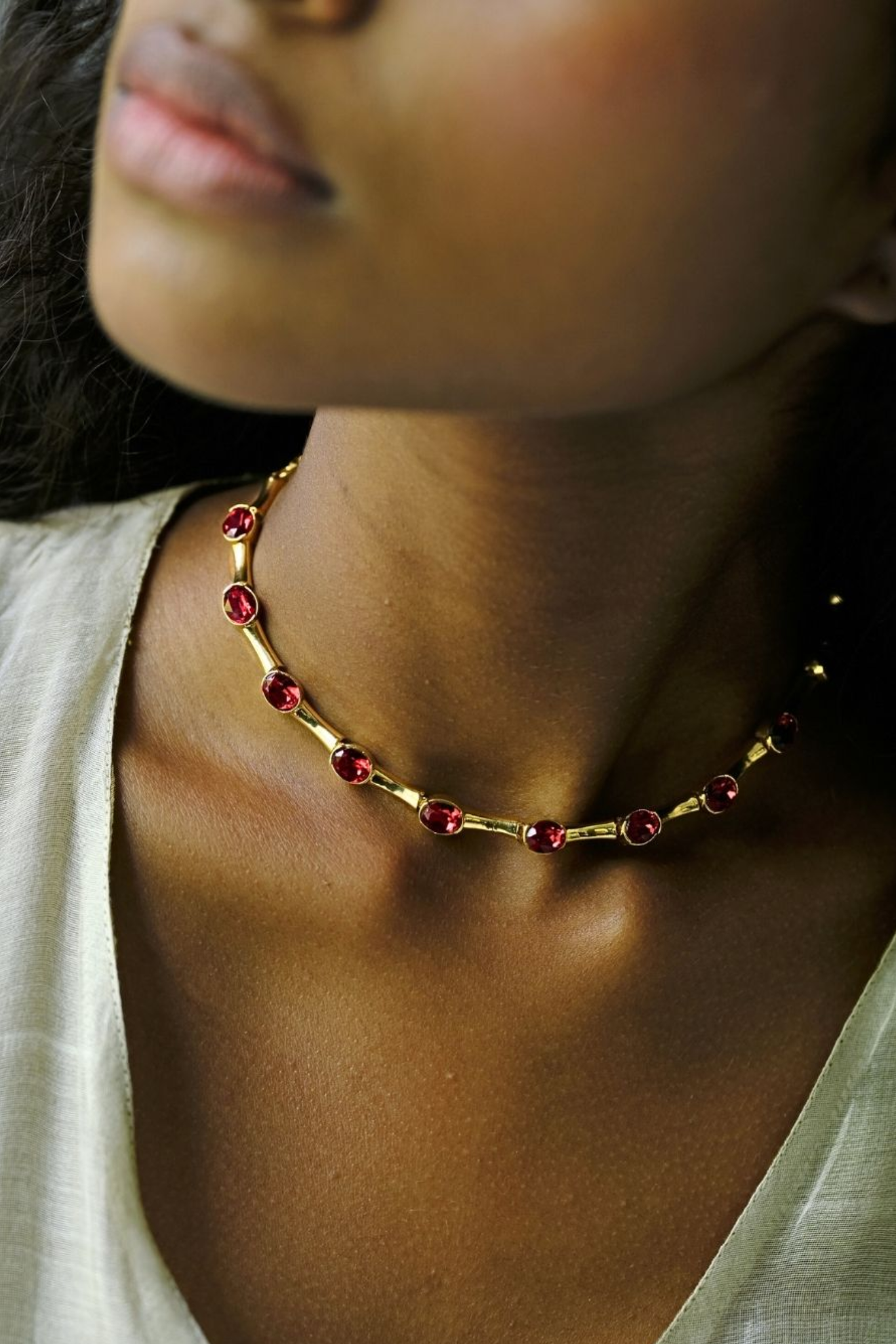The Pulse Necklace - Red