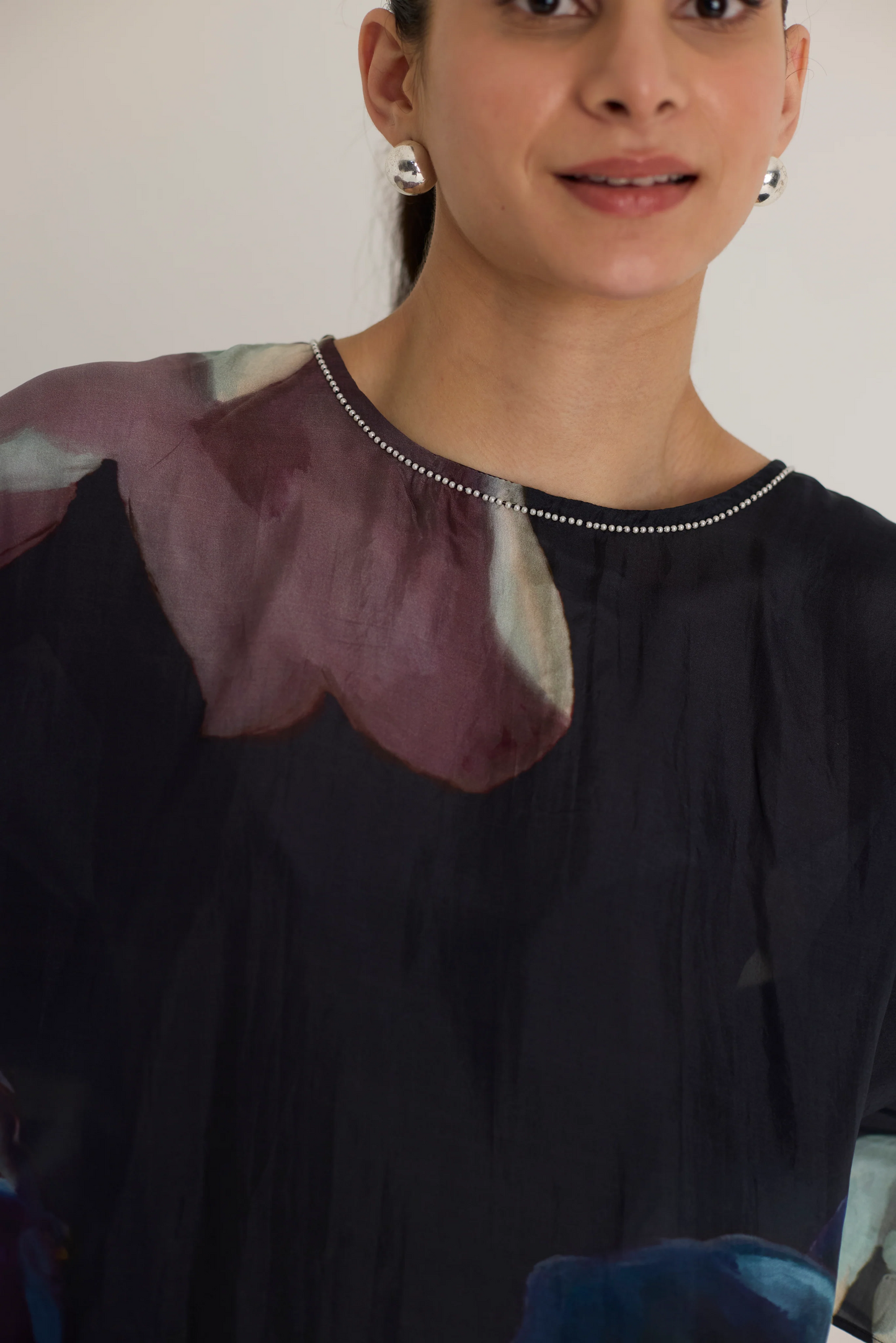 Rocco Silk Kaftan Set