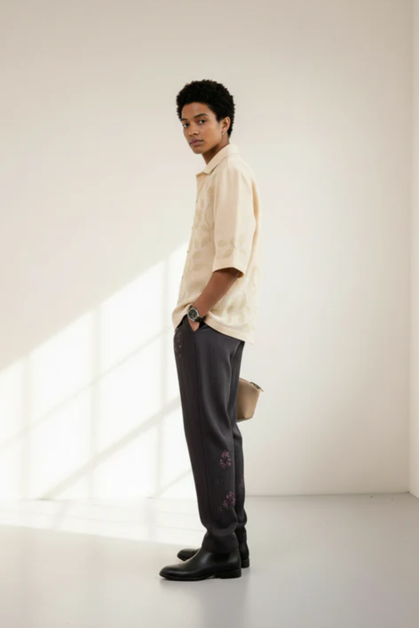 FLORIQUE BEIGE SHIRT