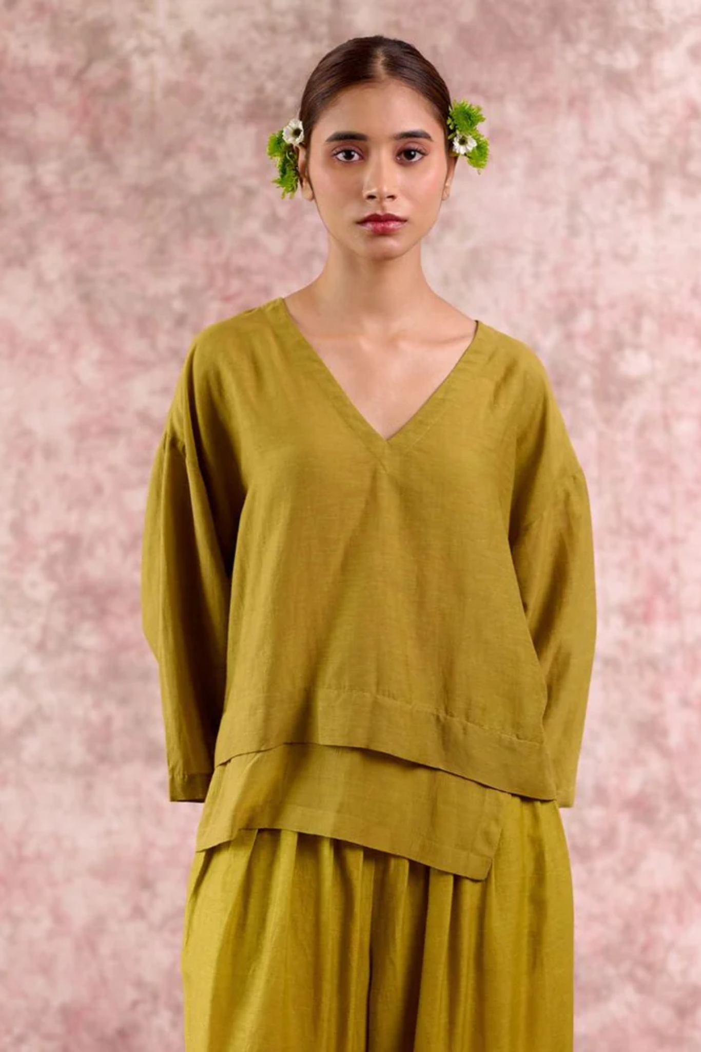 Savanna Green Top