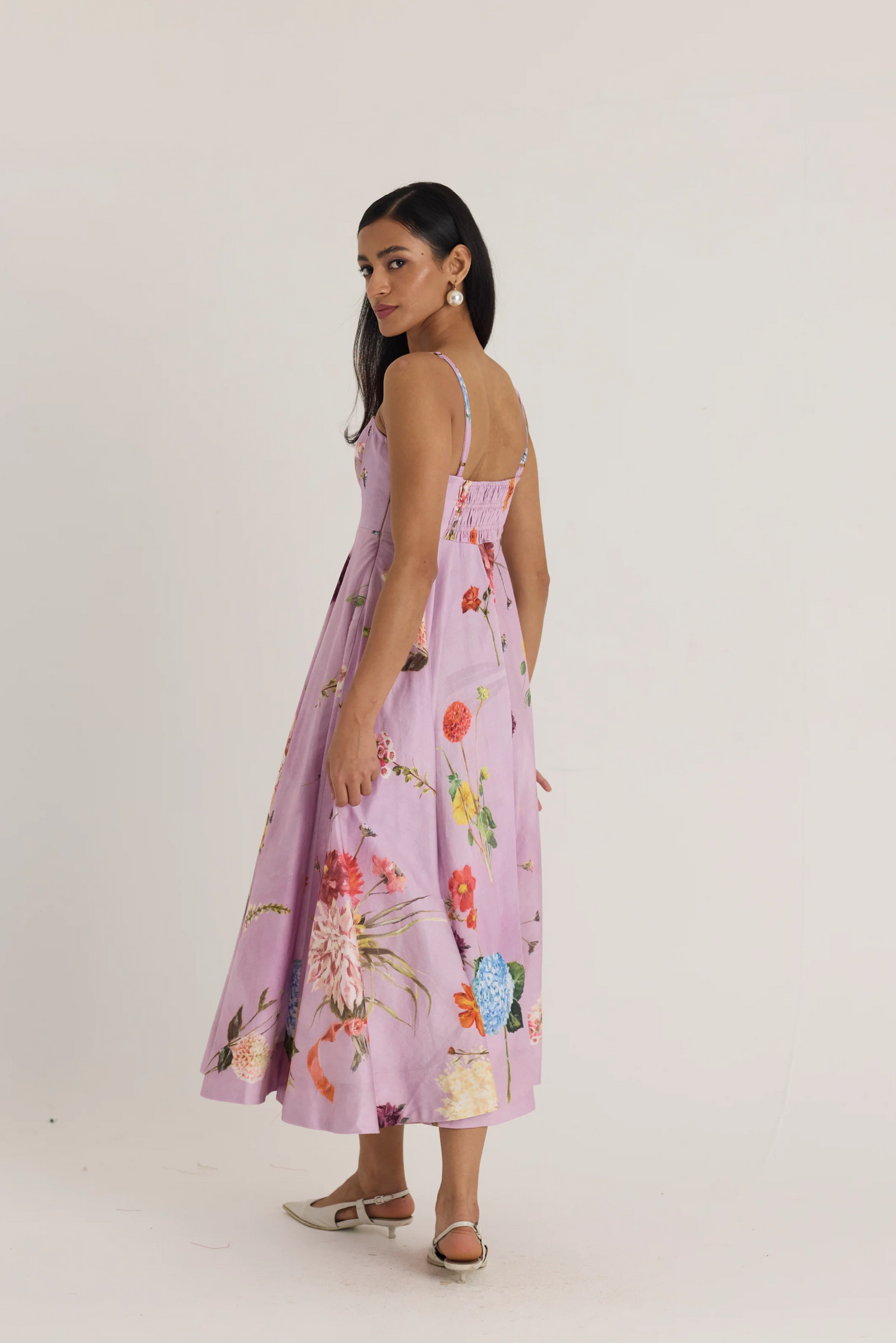 Giggle Berry Flared Bralette Dress