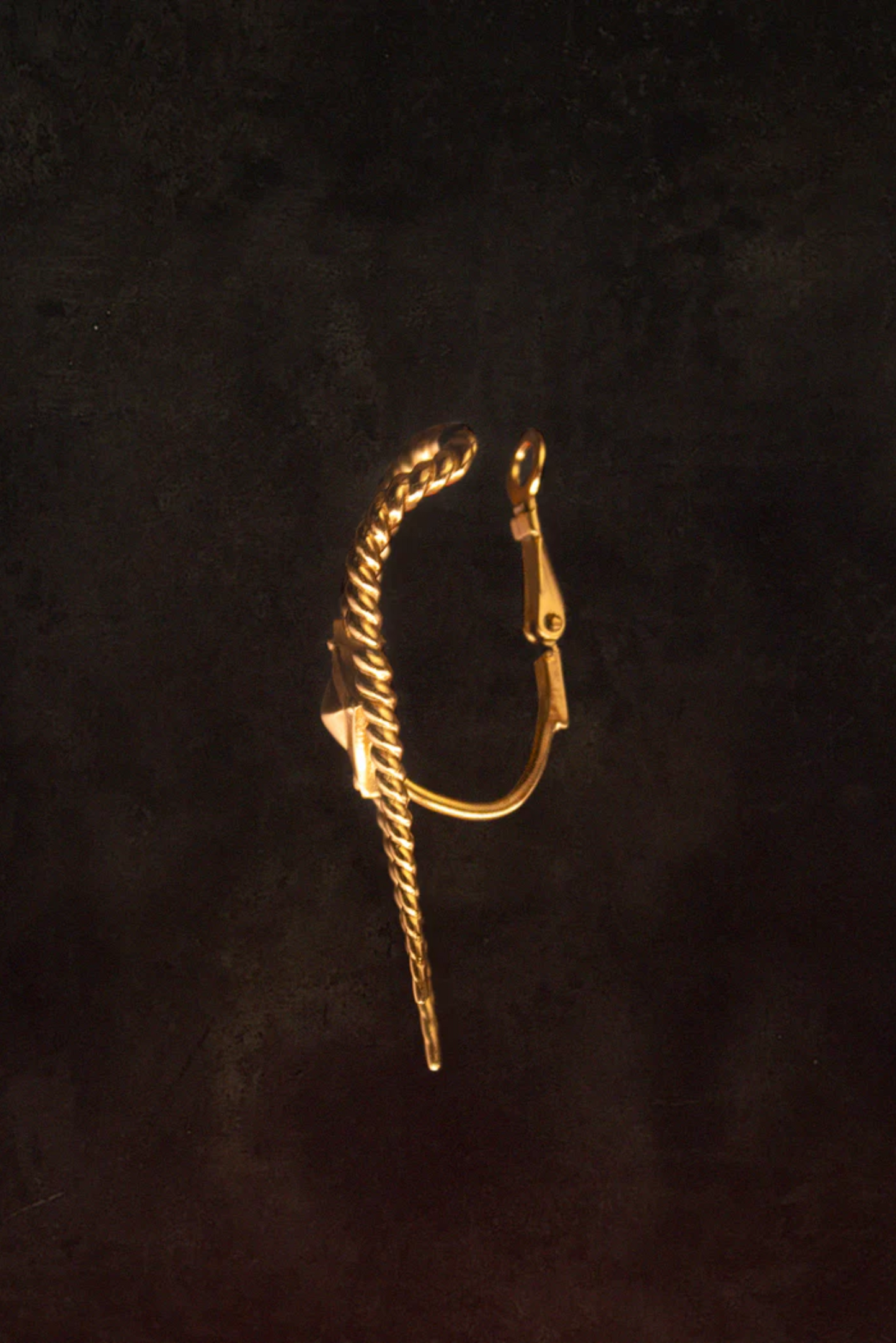 Death Rattle Ear cuff