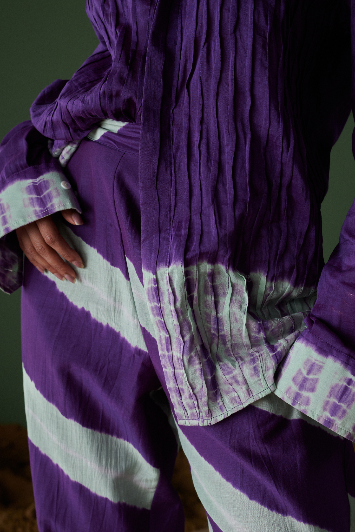 PURPLE PATAKA SHIRT