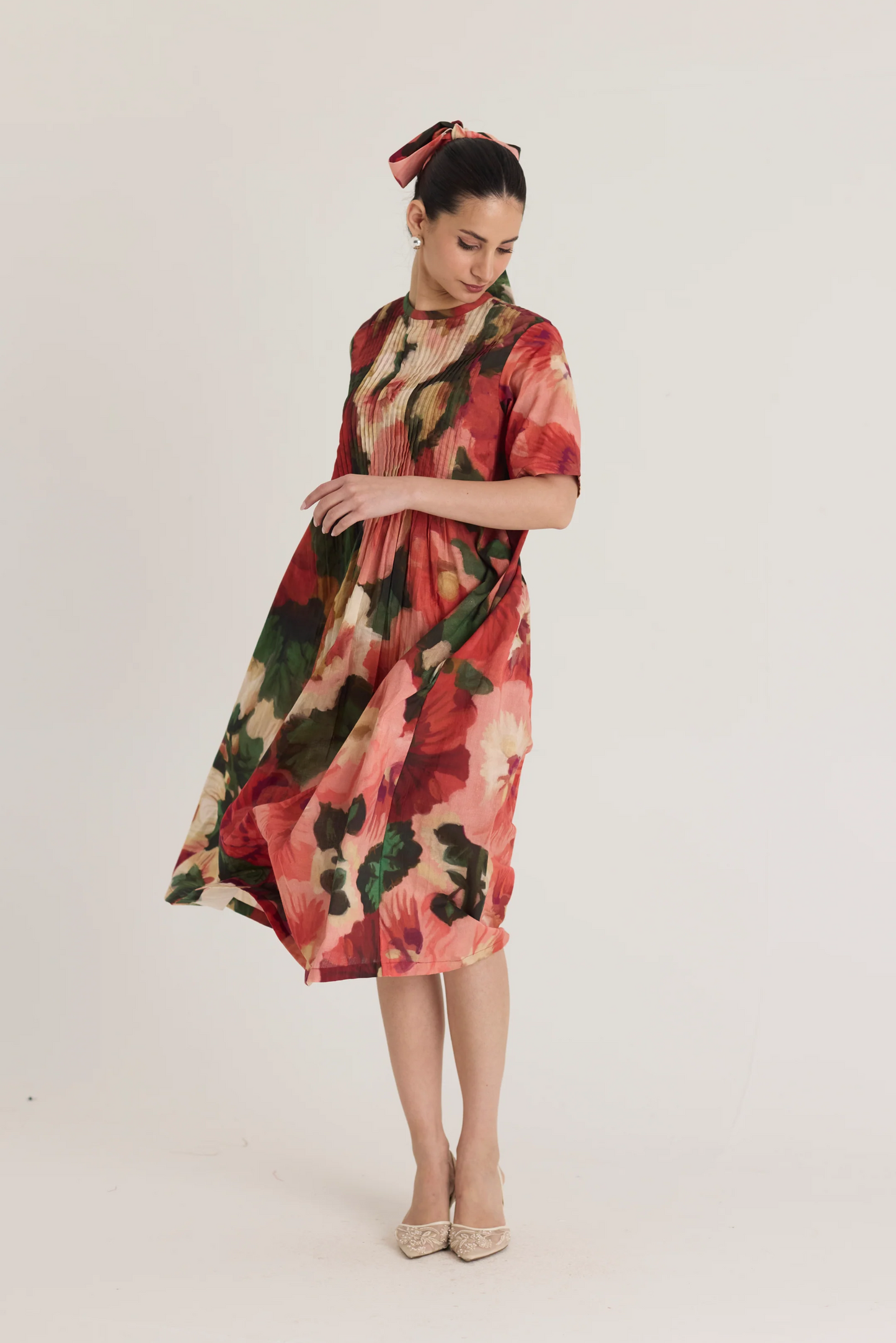 Scarlett Pintucks Dress