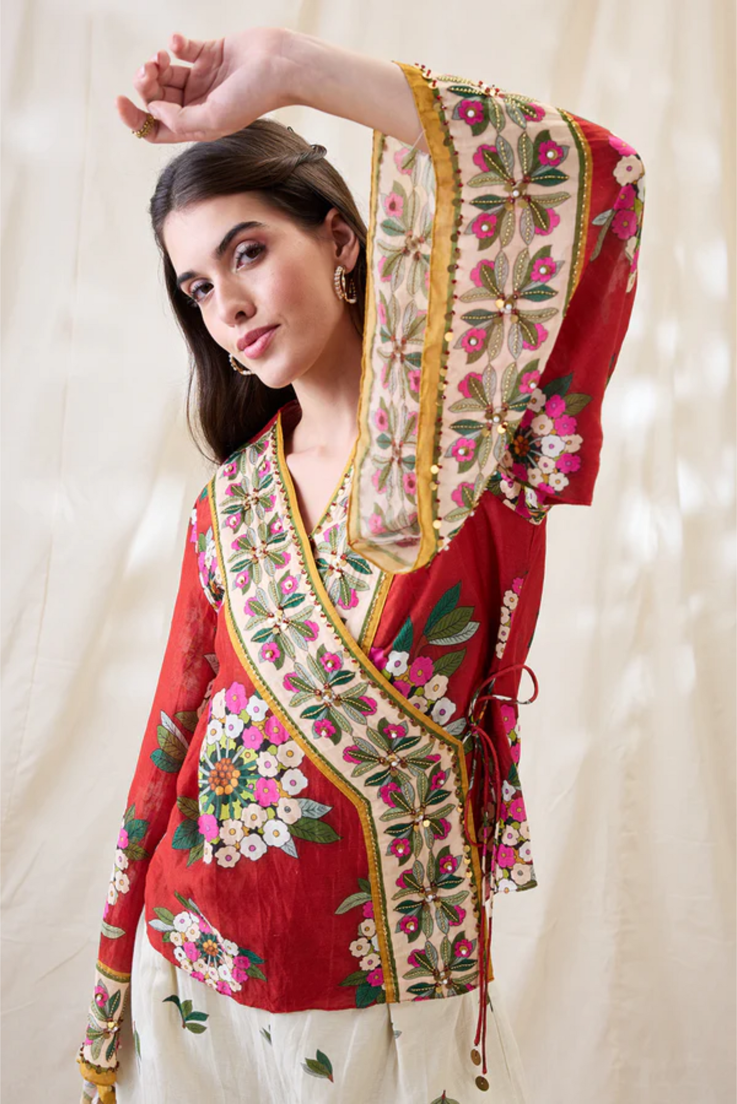 Gulzaar Embellished Angarkha Set