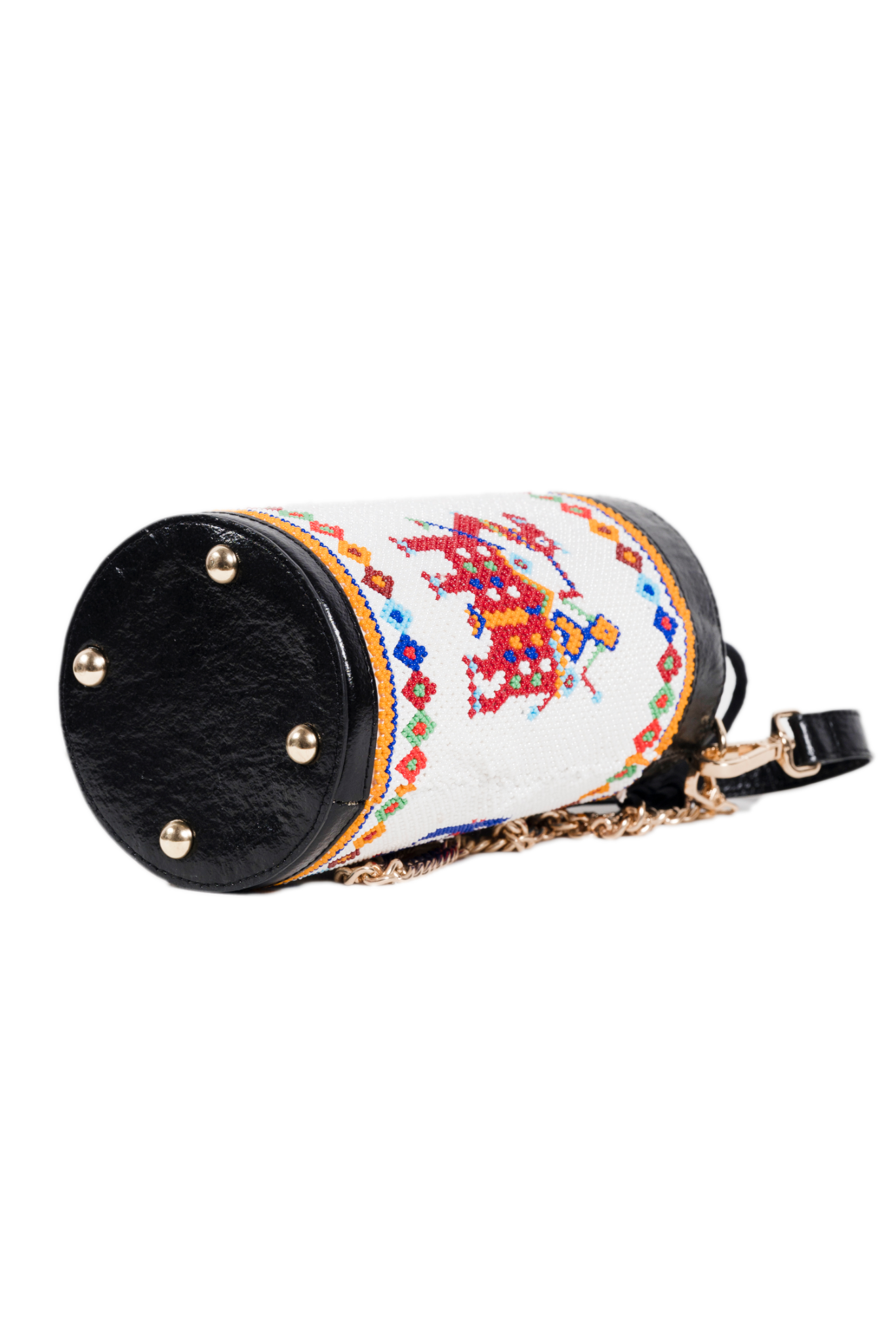 Vistara parade beadwork bag