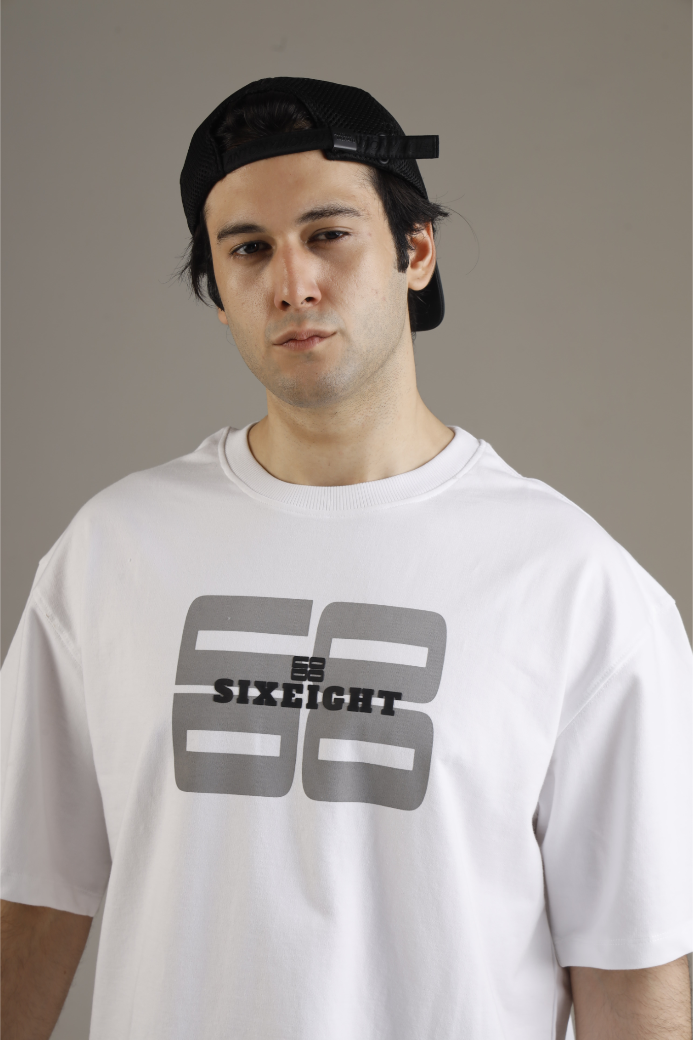 White Noise Oversized Unisex T-Shirt