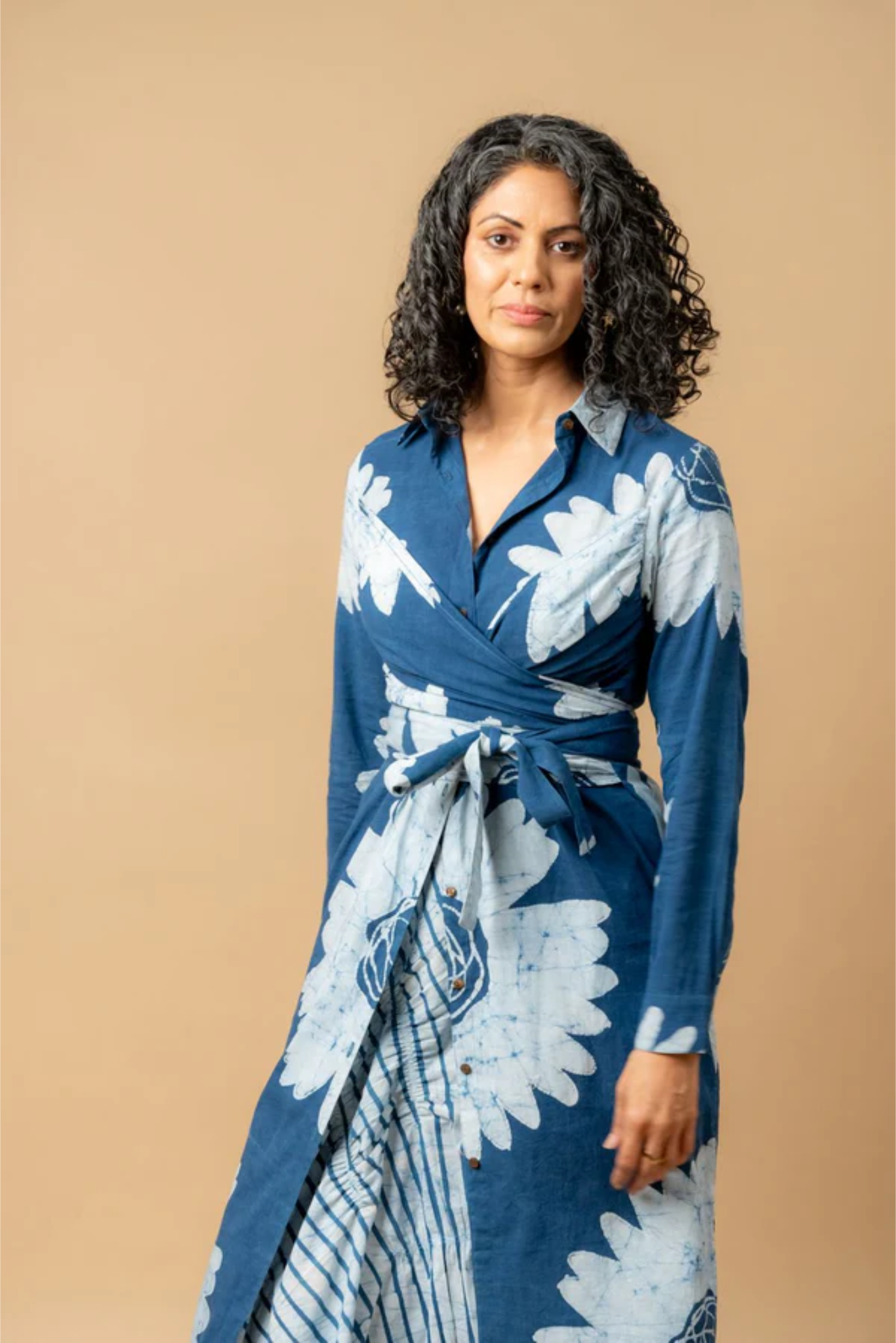 THEA BATIK FLOWER TUNIC