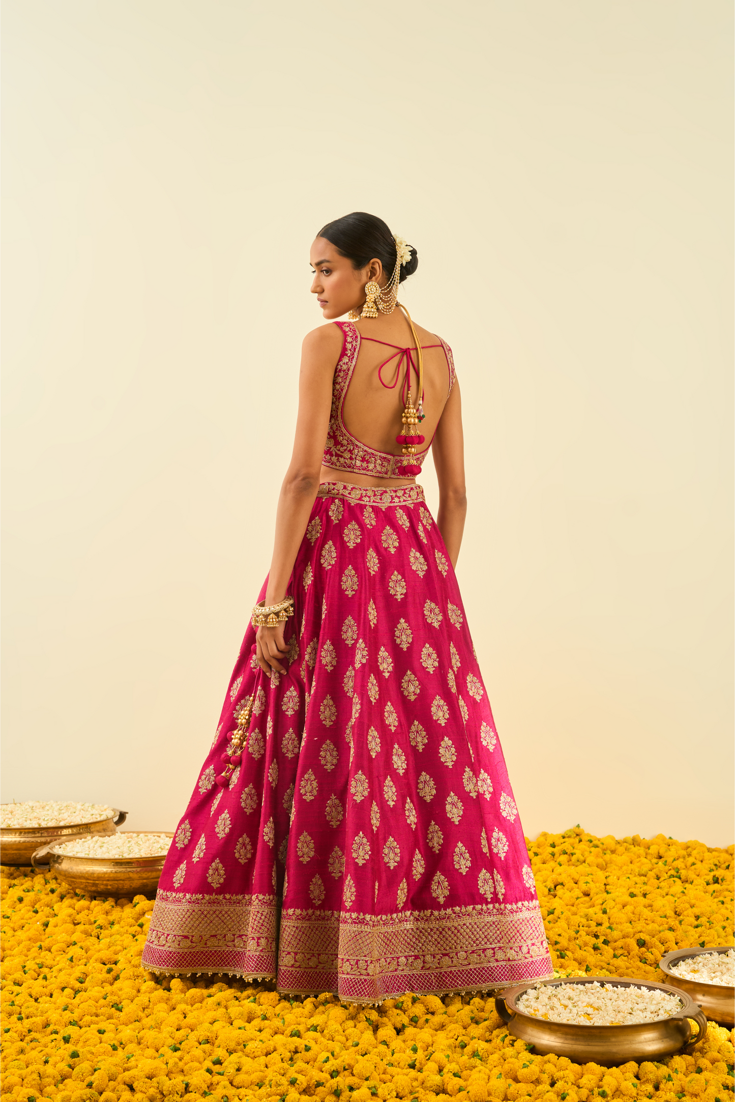 Masiah Lehenga with blouse and dupatta