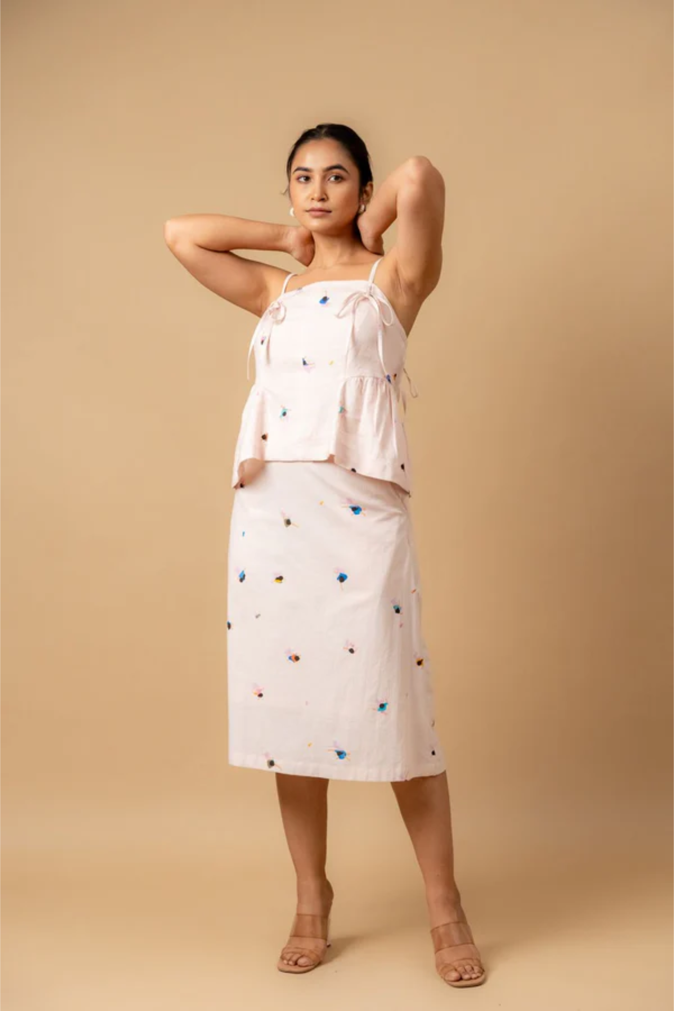 SUNHAT SPELL PRINTED TOP