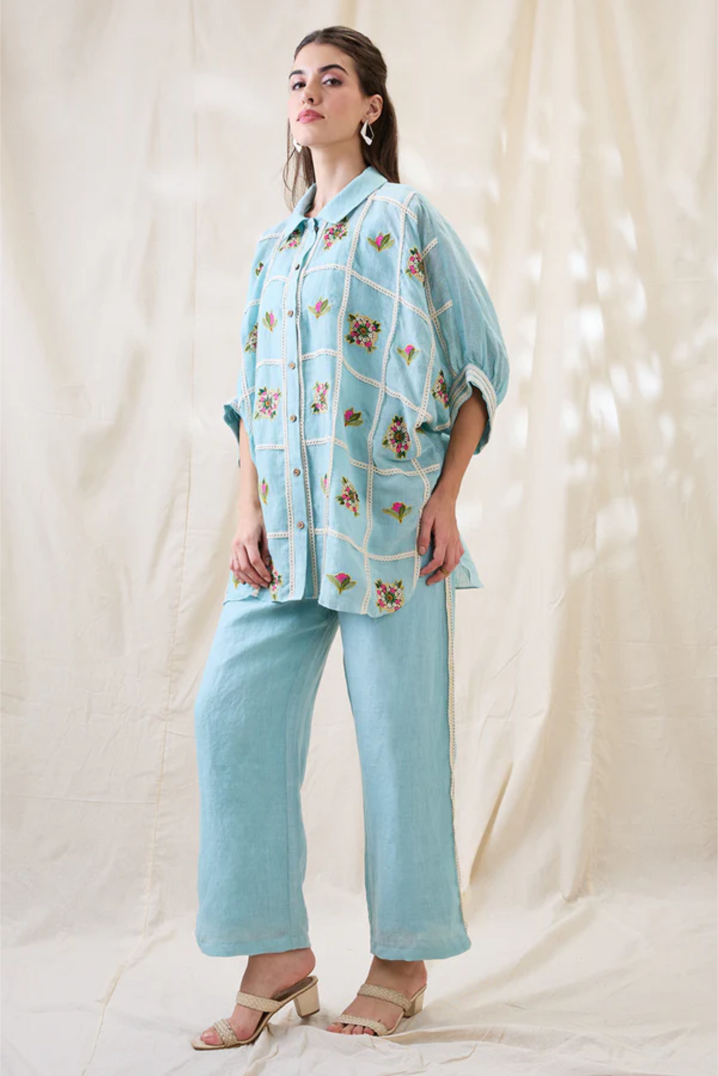 Gulzaar Appliqued Co-ord Set