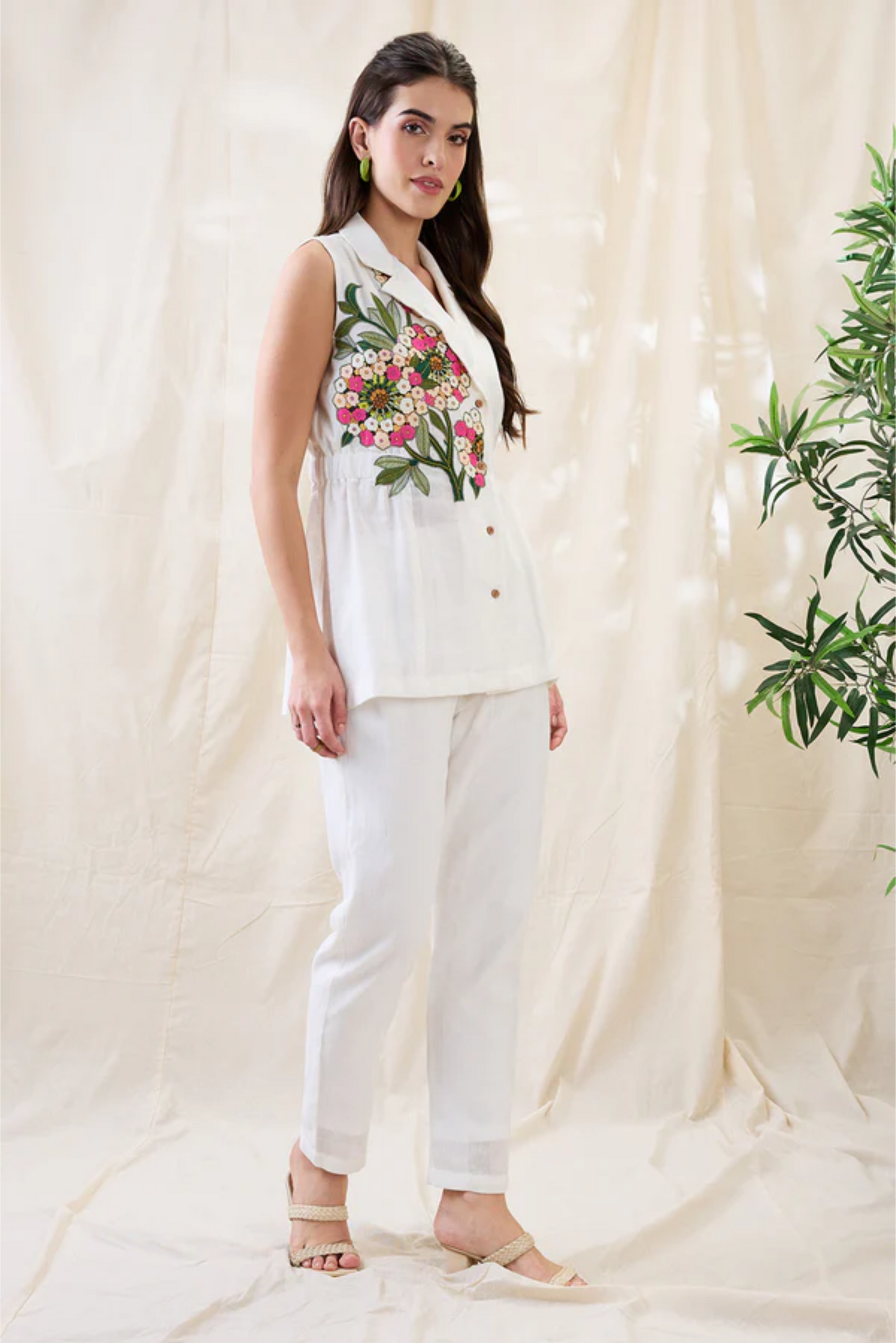 Gulzaar Appliqued Co-ord Set