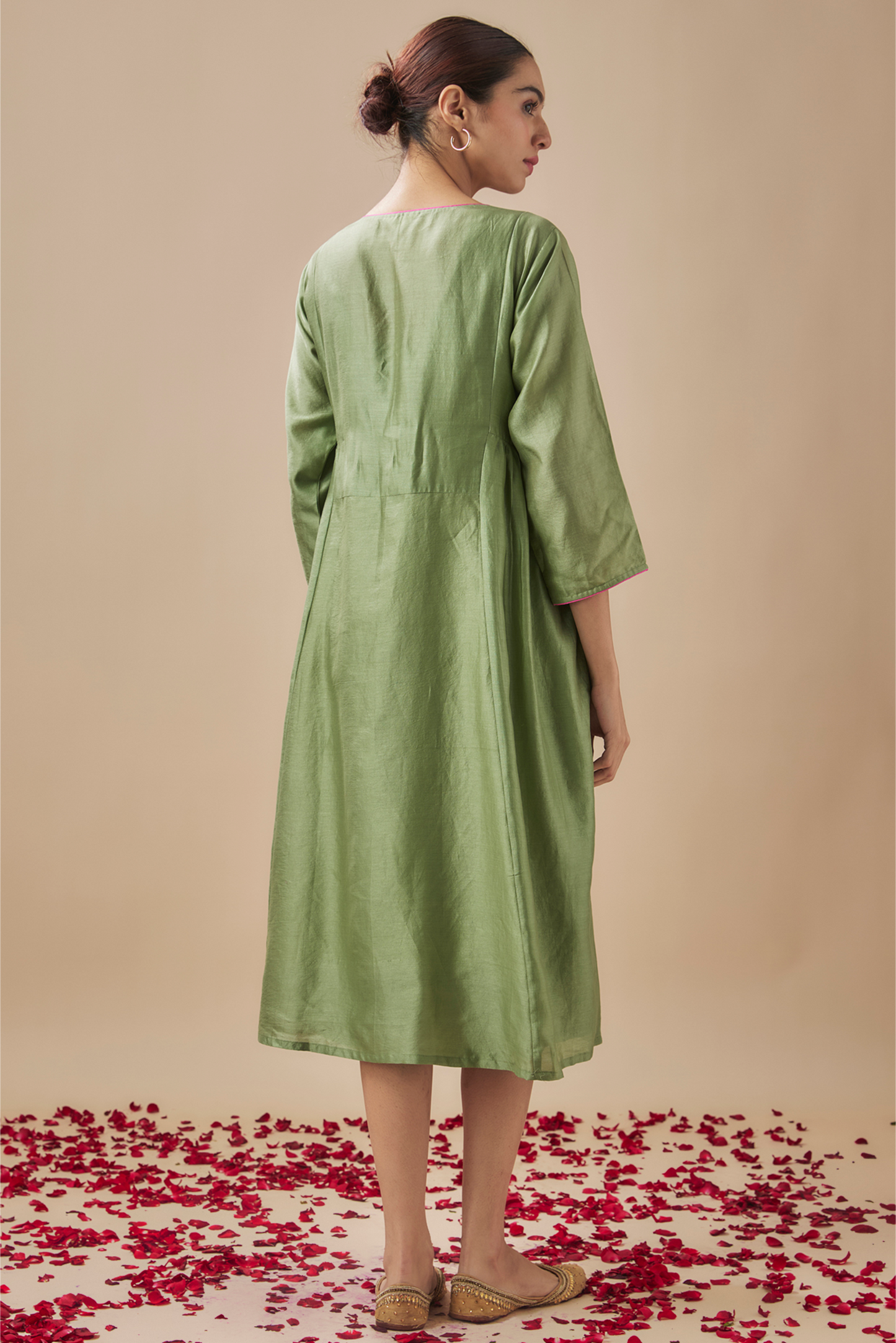 Rama Green Dress