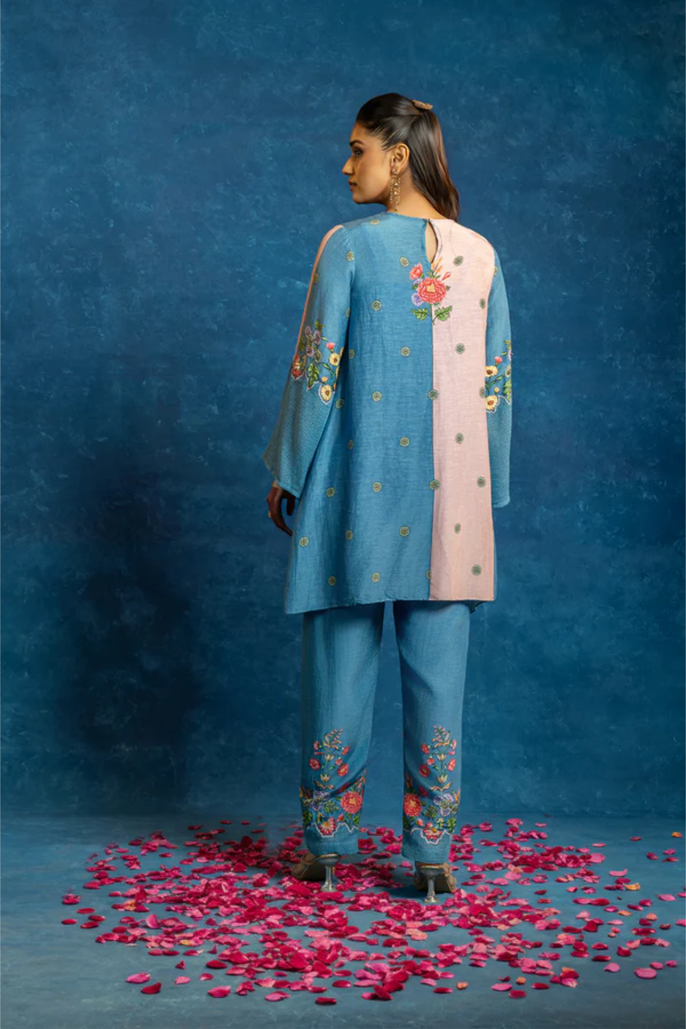 Baghira Appiqued Kurta set