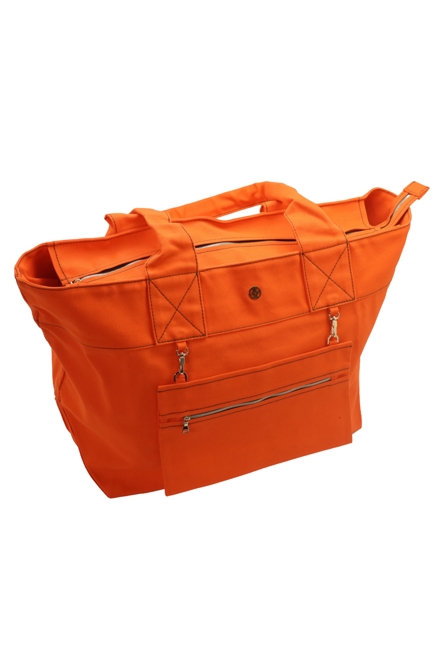 Canvas Weekender Tote - Burnt Orange