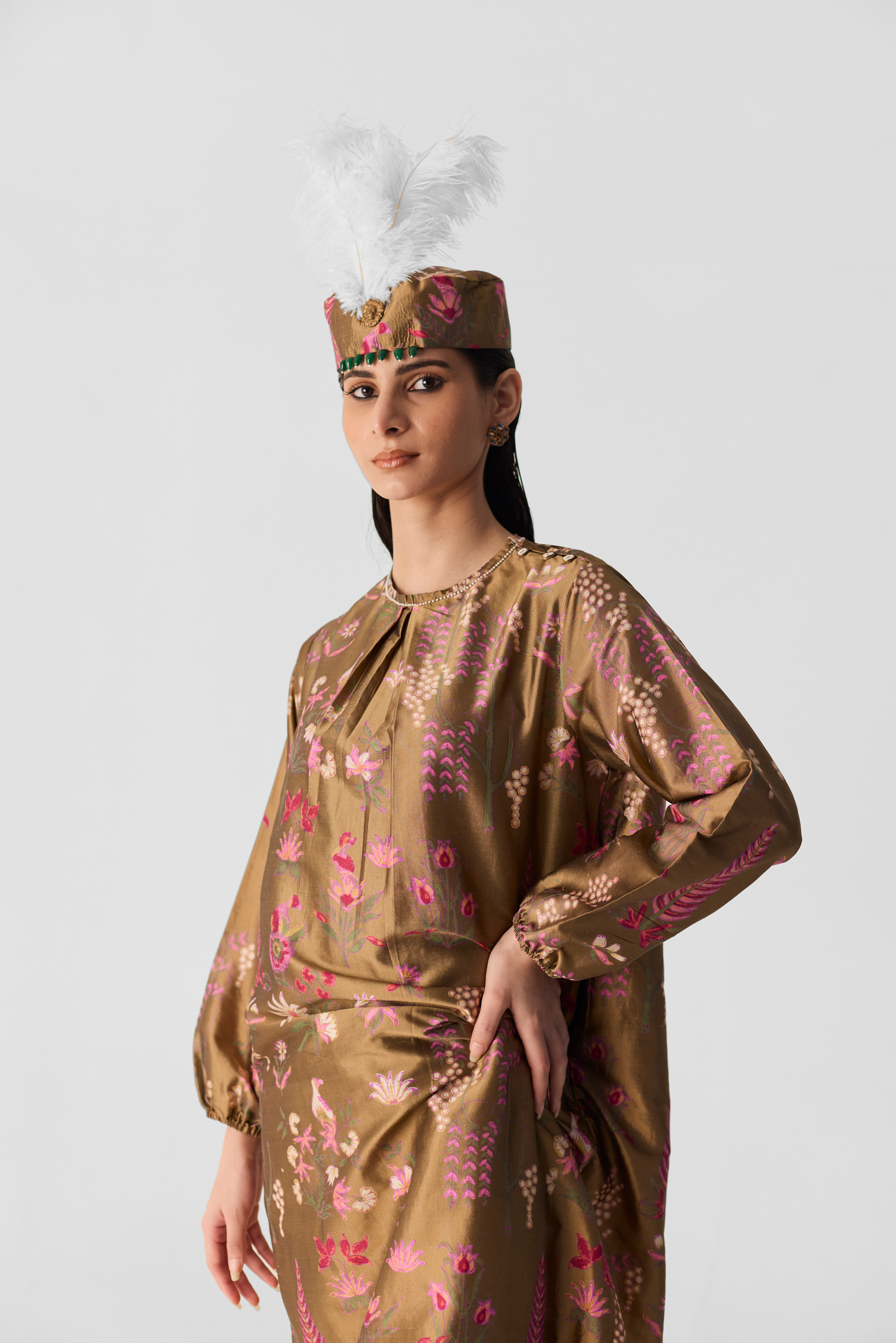 Bahar Pink Kurta Set