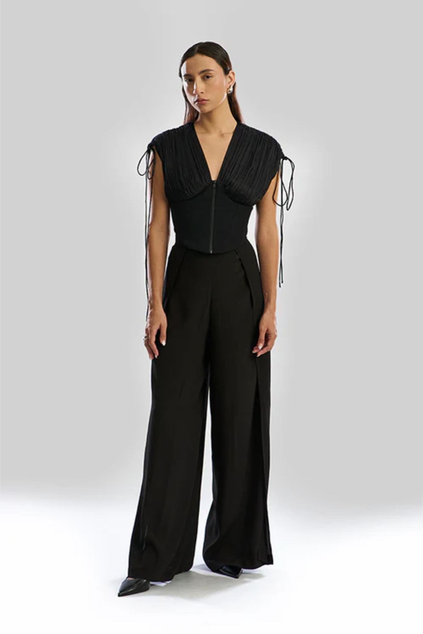 Veronica Corset in Crepe