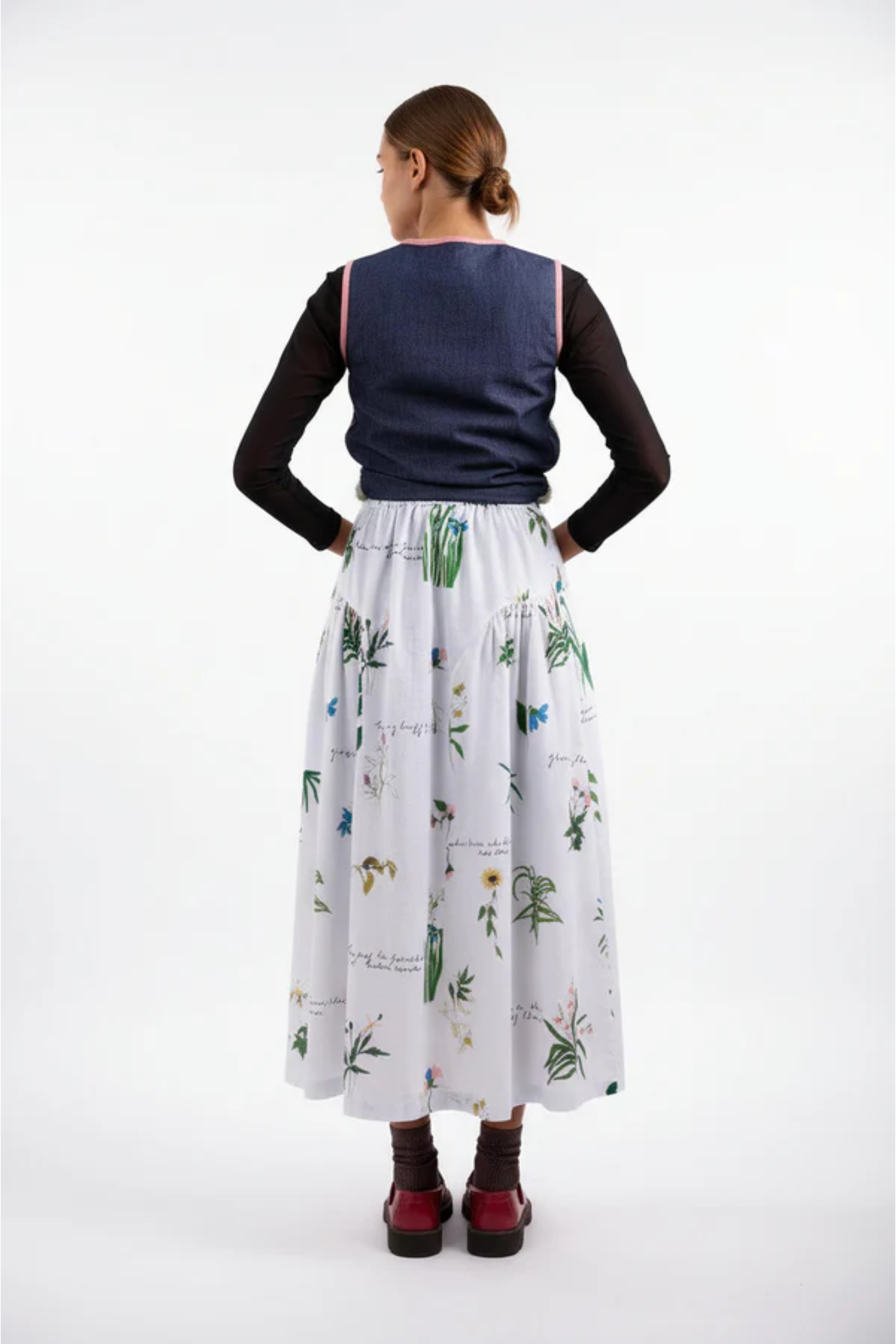 VELORA PRINTED SKIRT