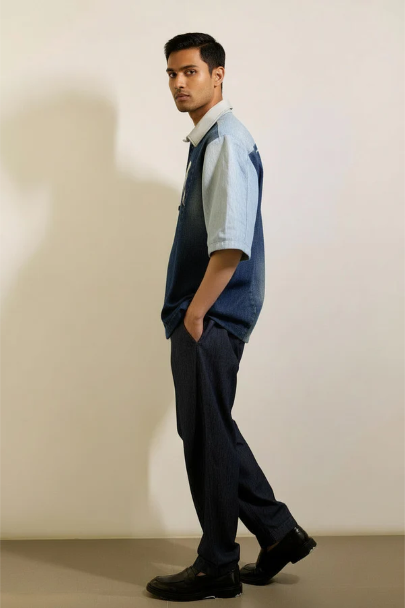 ANDES PANELLED SHIRT