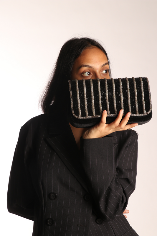 Small Moonbead evening purse