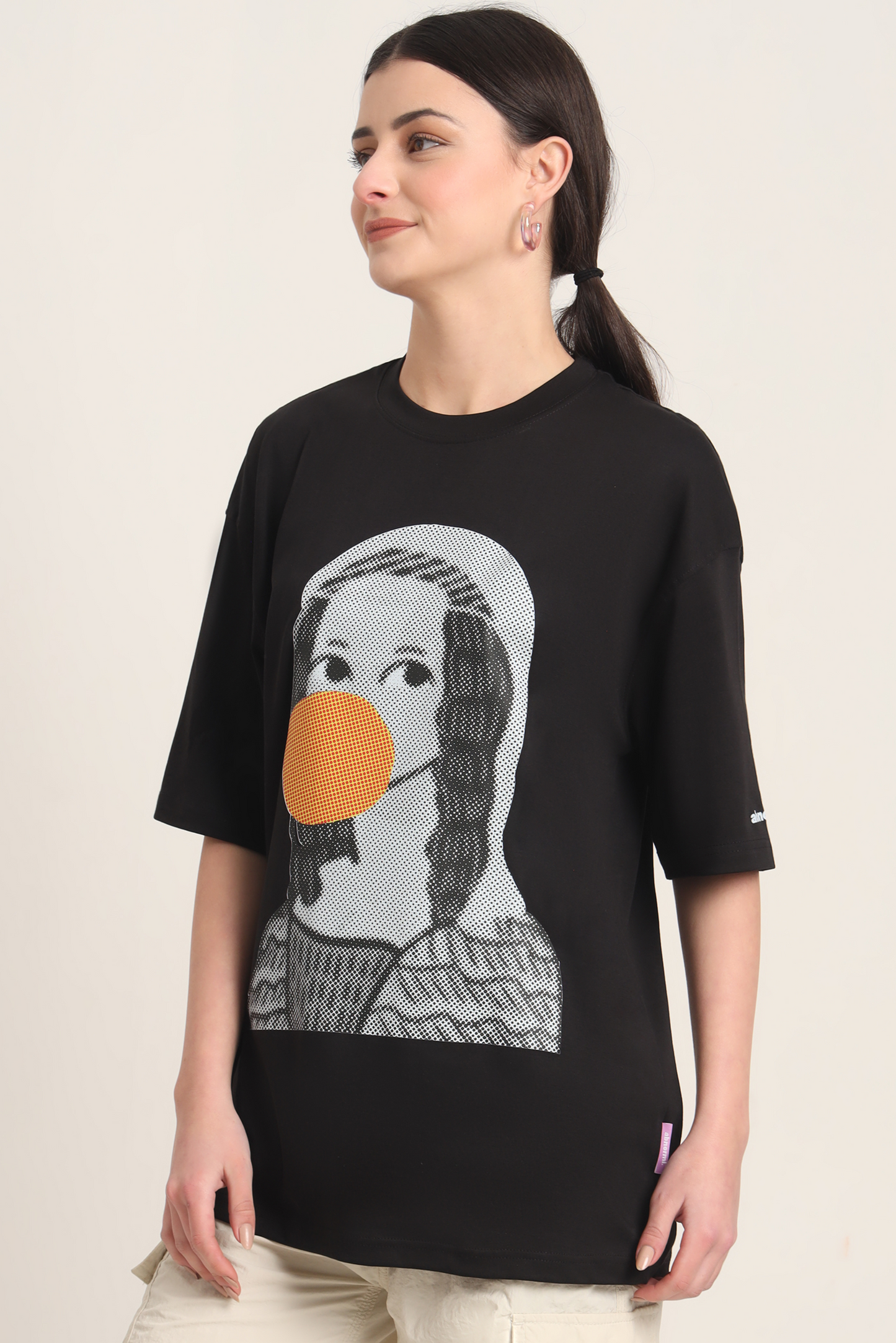 Monalisa-Mono Oversized Unisex T-shirt
