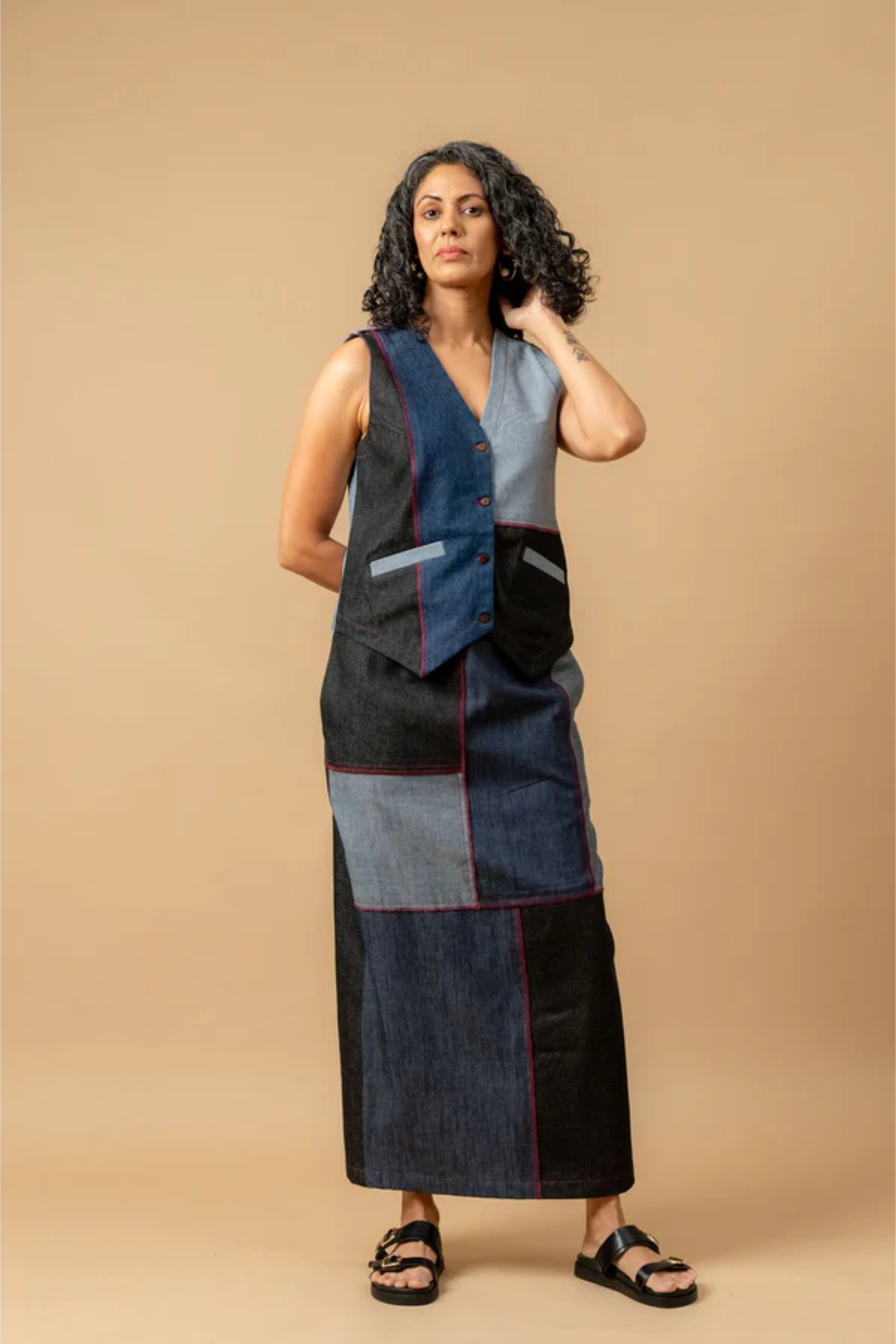 FRANCIS DENIM PATCH SET