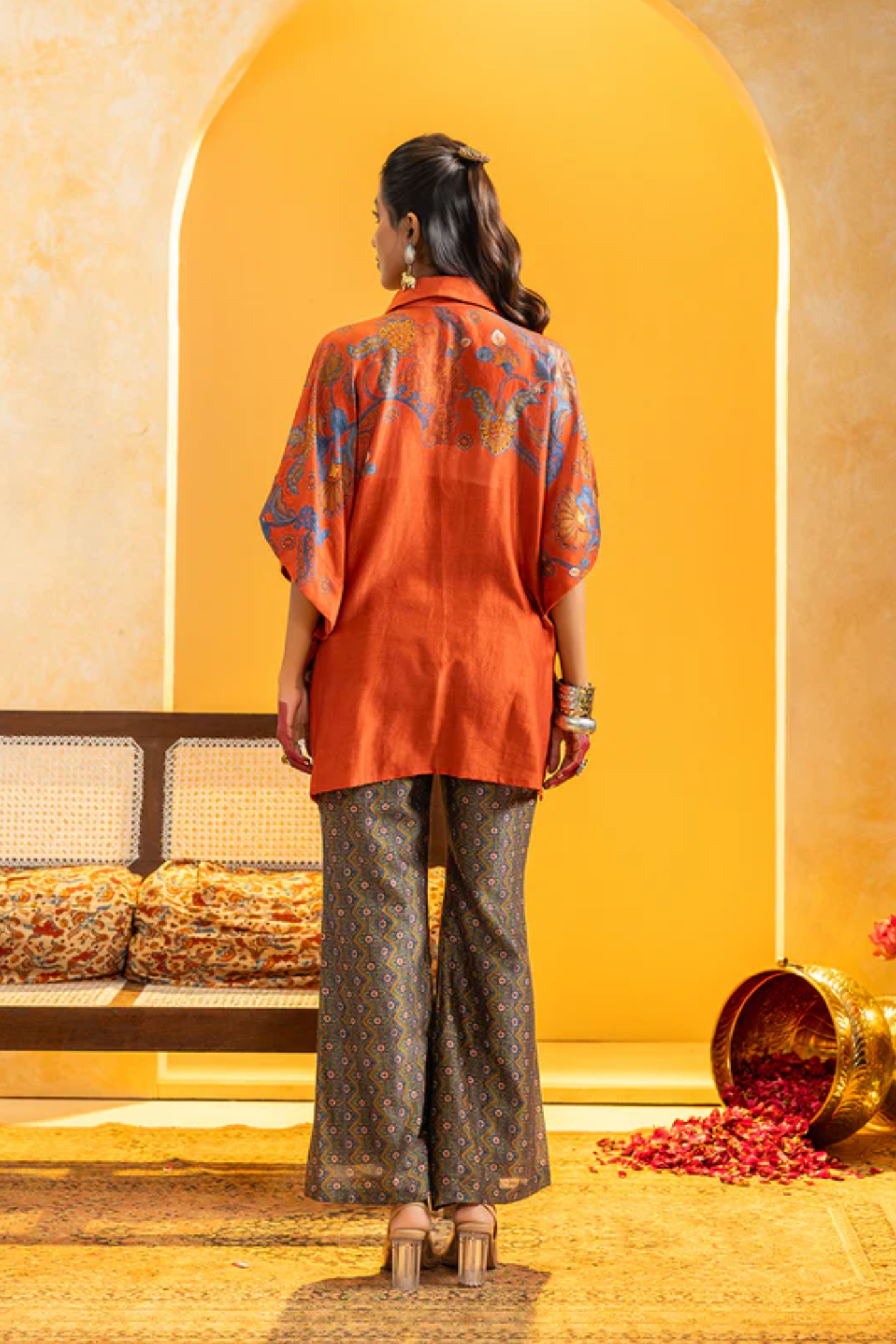 Rangtara embellished  co-ord set