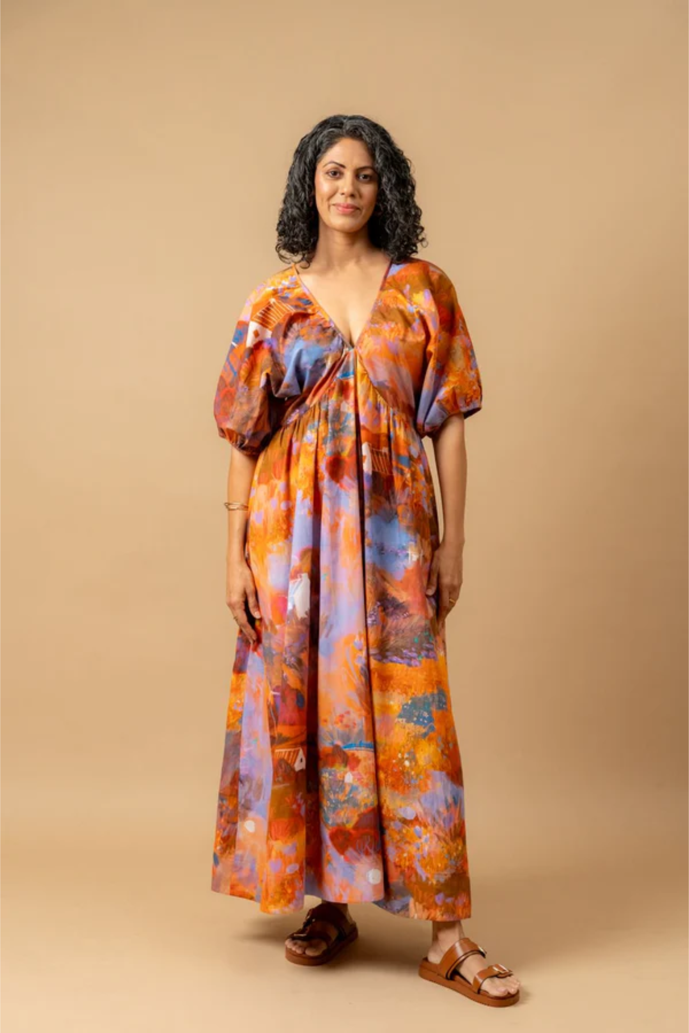 DEWBELL PRINTED DRESS