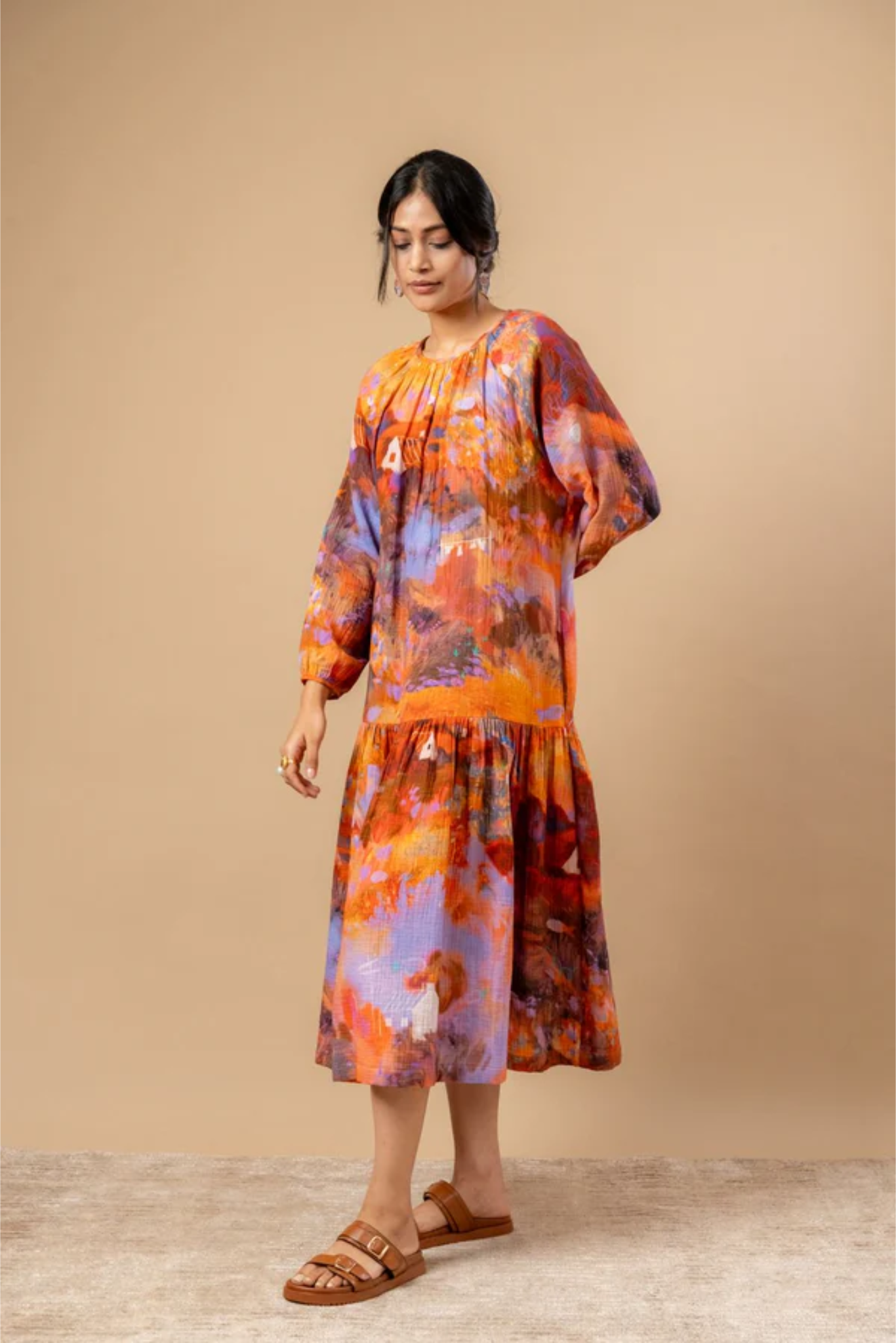 TWIG DROP WAIST DRESS