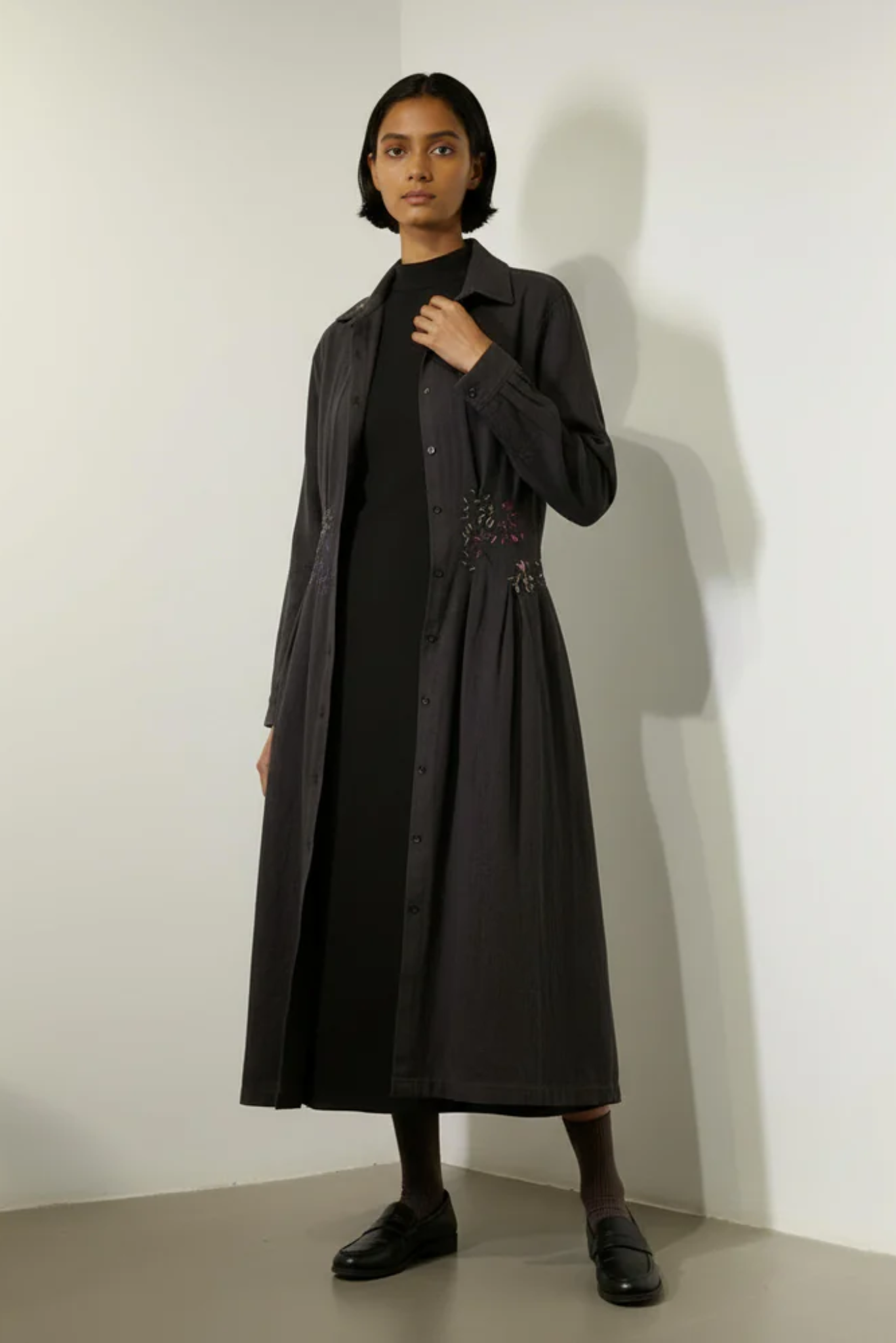 CECILE EMBROIDERED DRESS