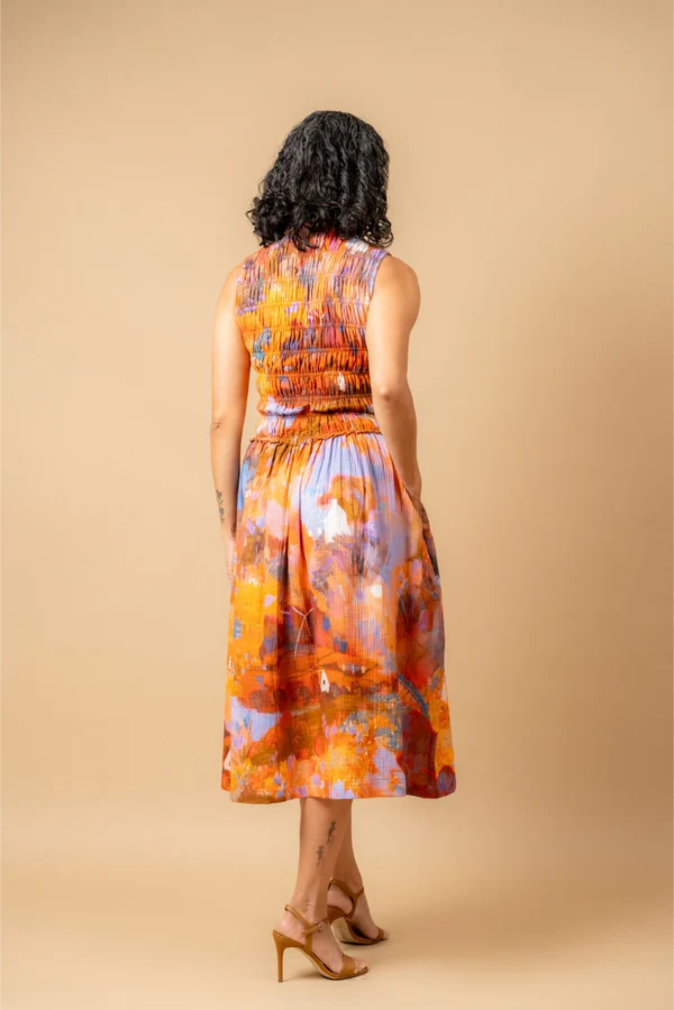 MIDSUMMER SMOCKED DRESS
