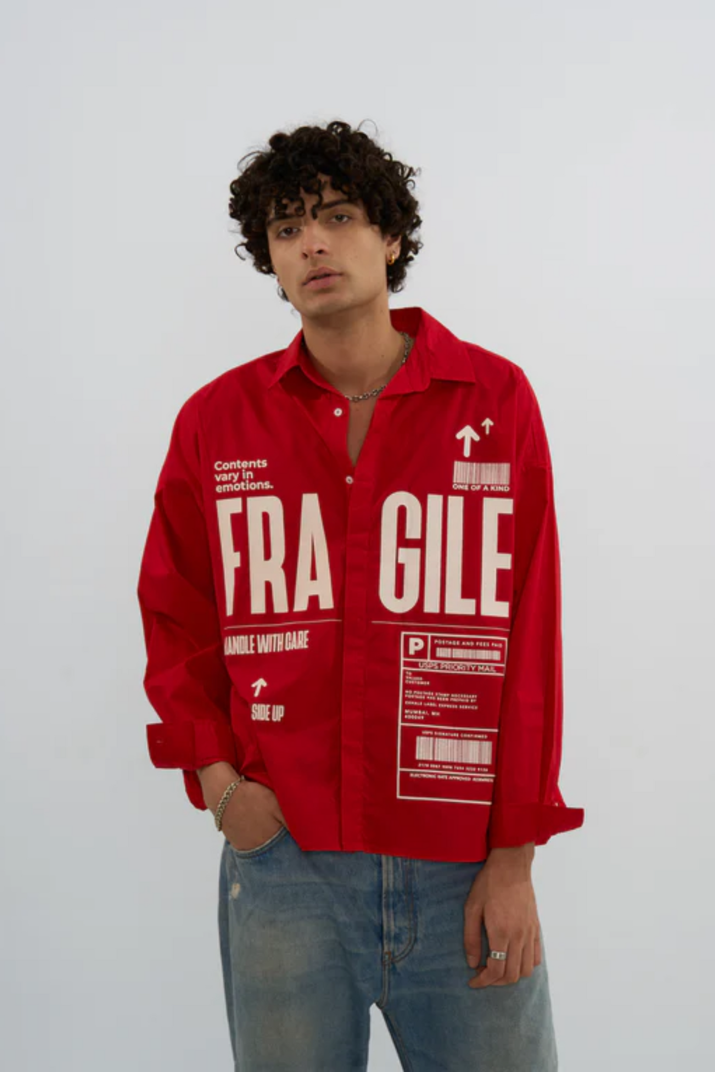 The Fragile Shirt - Men (Red)