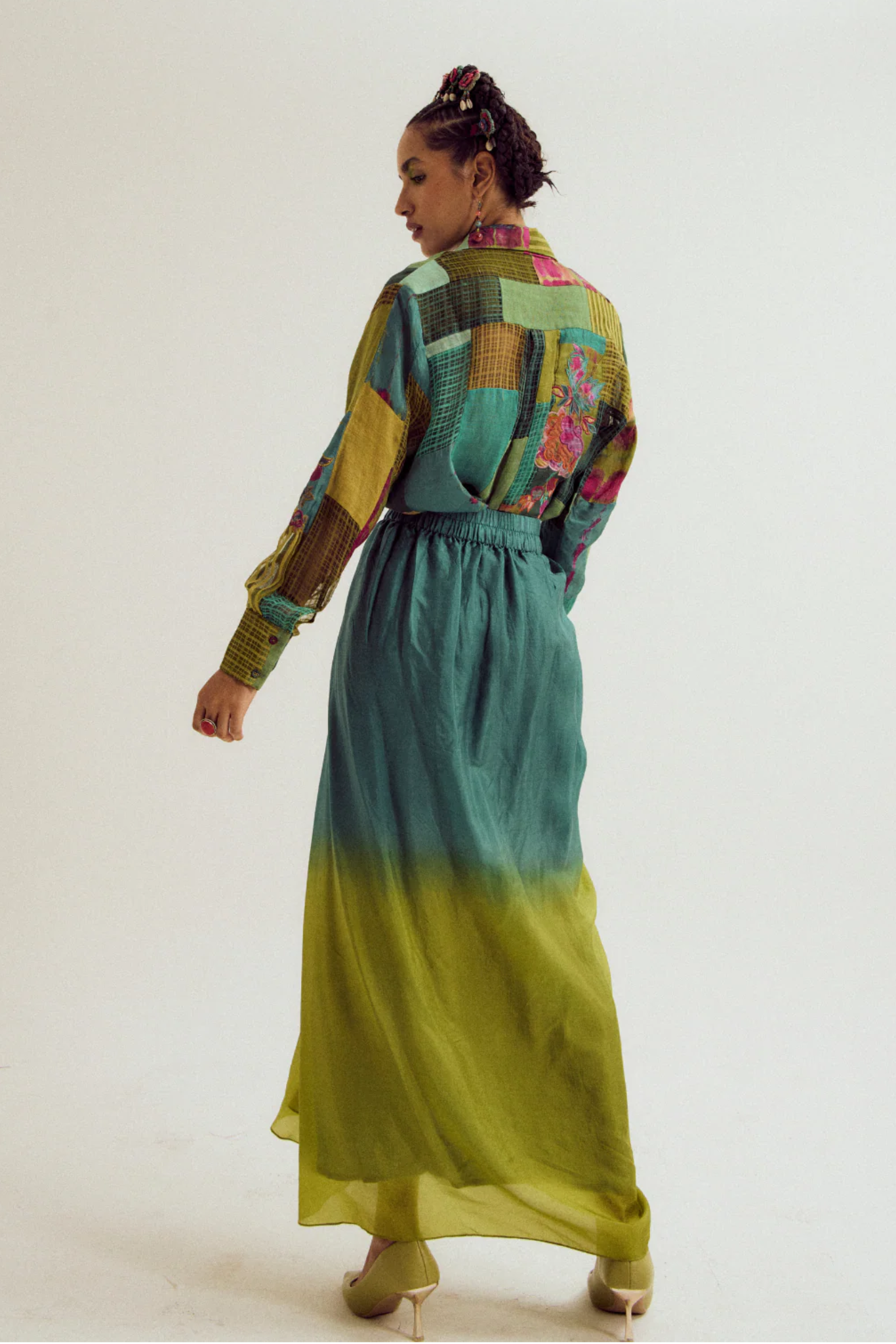 Paako & Vinca Set- Turq / Green