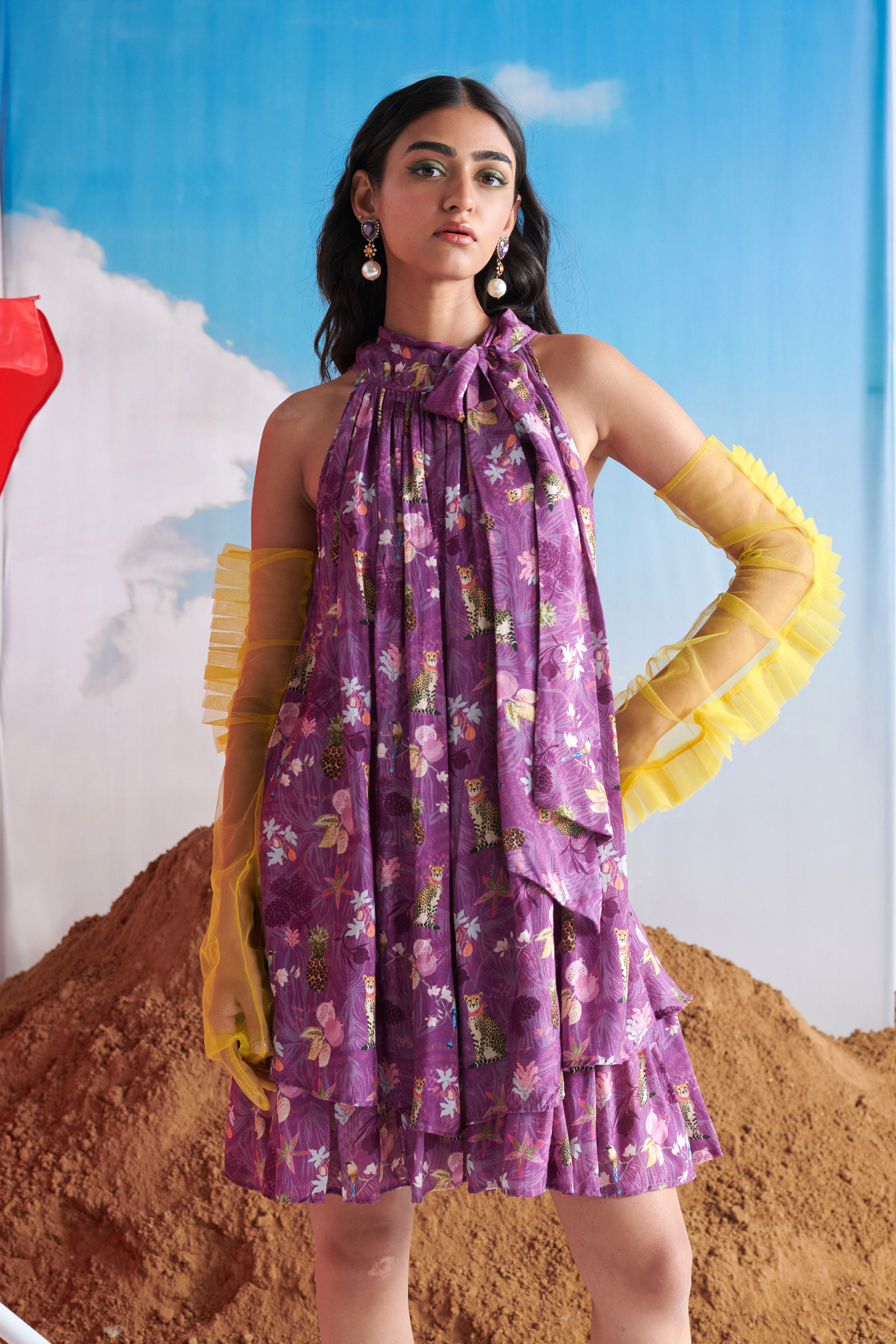 TROPICAL BANTA DRESS