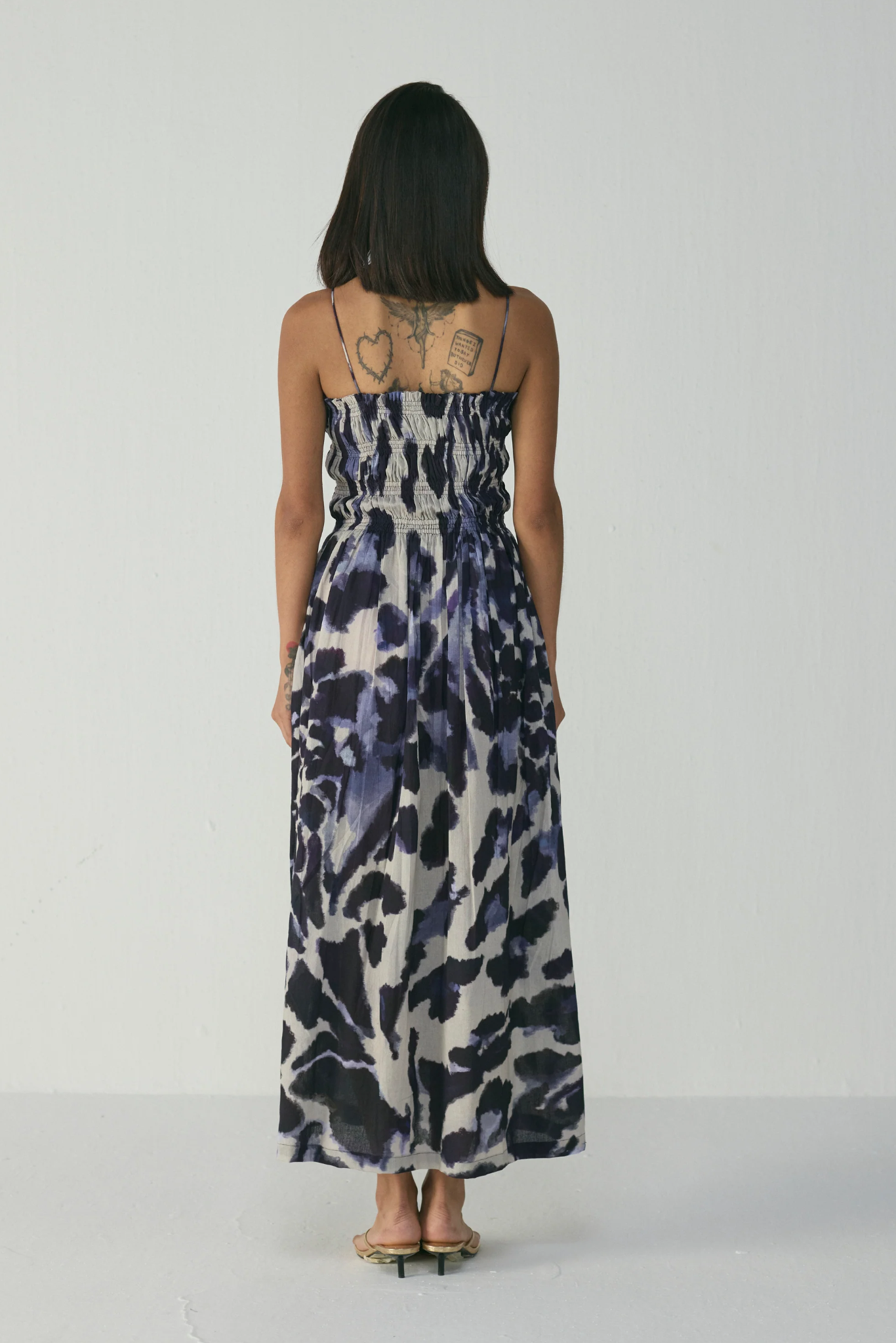 SAMBURU RUCHED DRESS