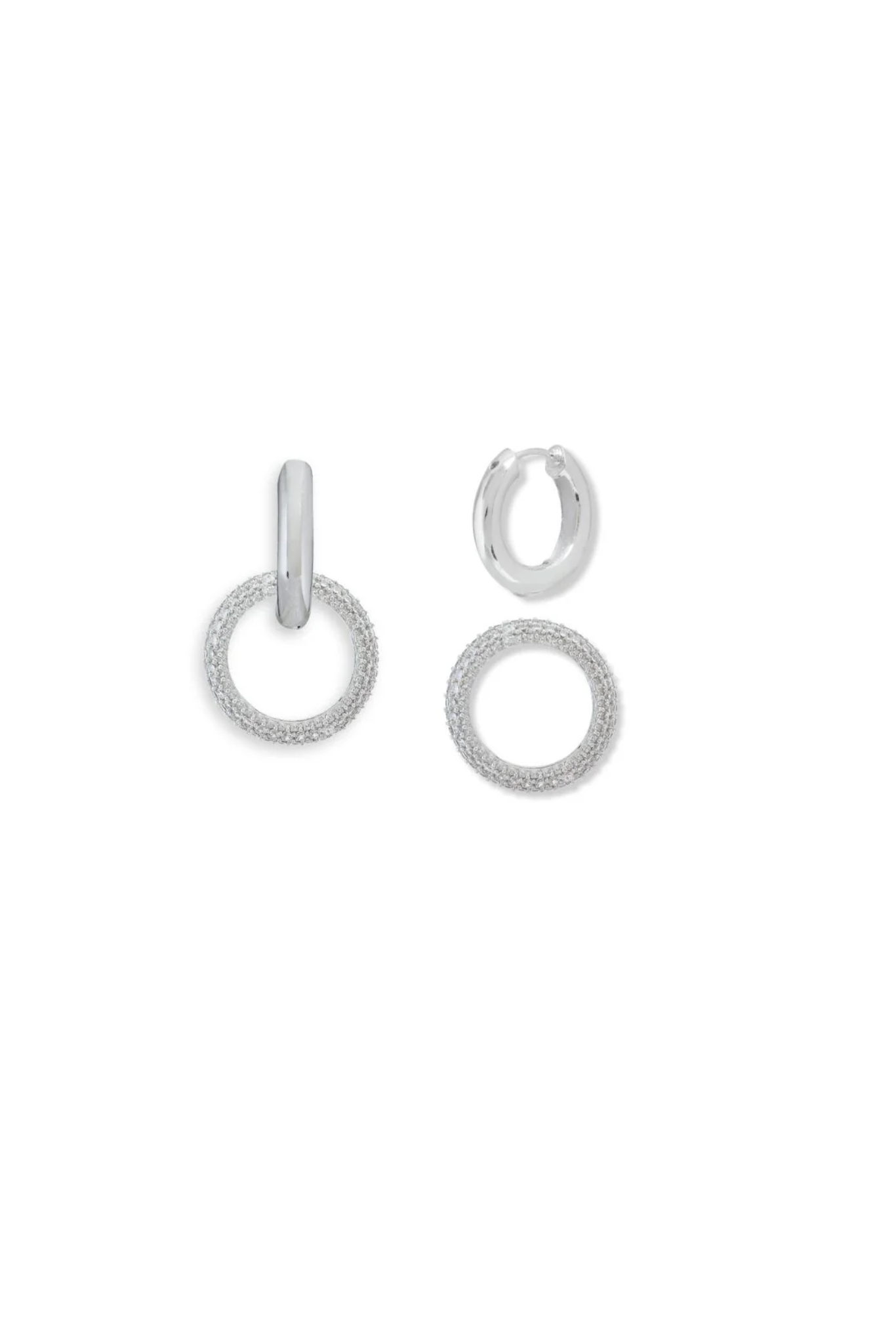 The Whole Earrings - Silver