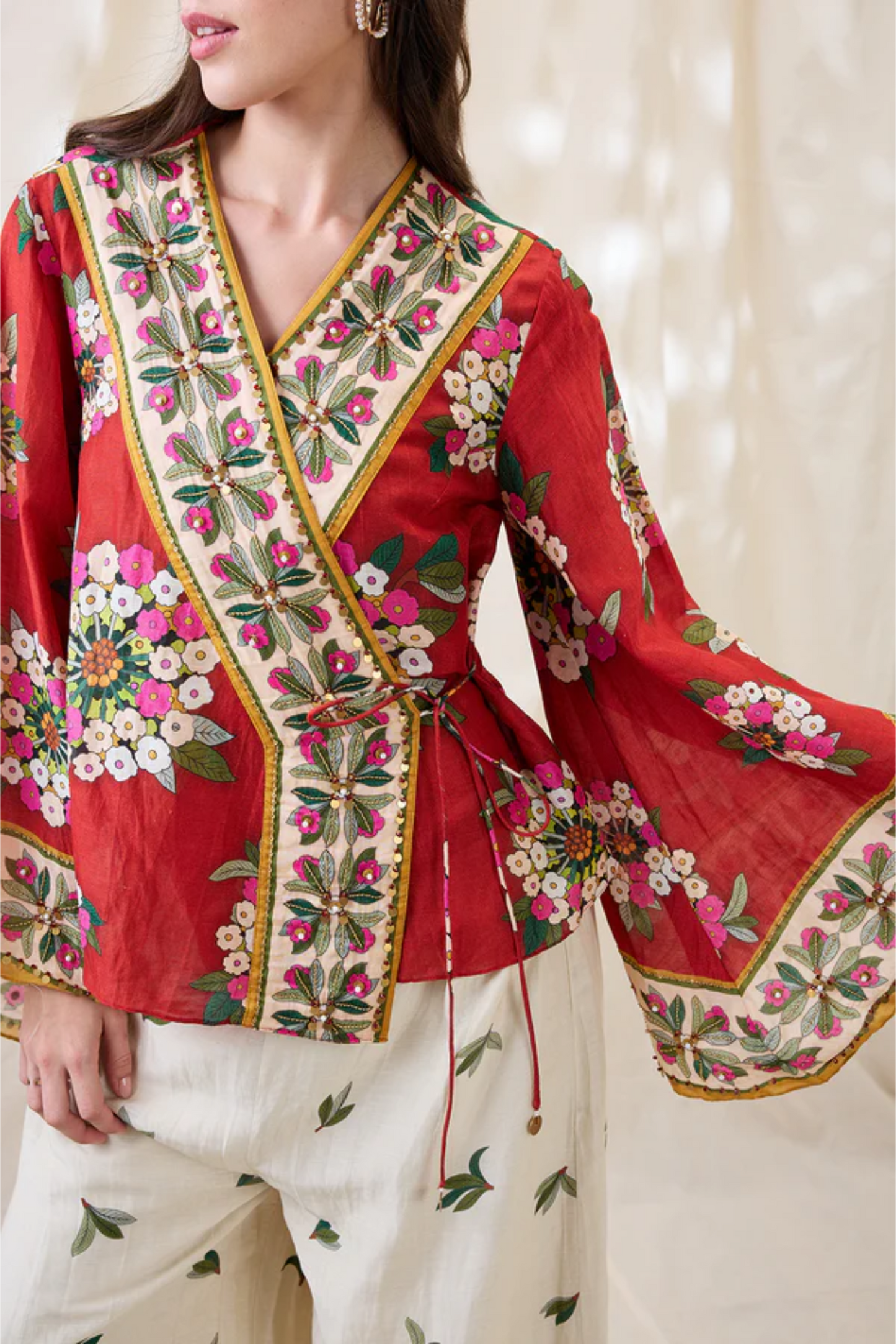 Gulzaar Embellished Angarkha Set