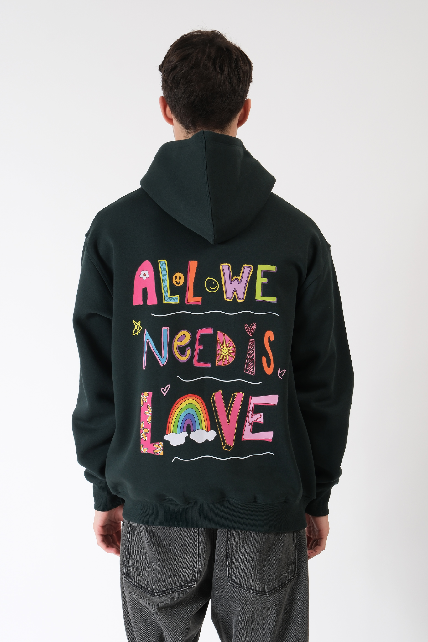 All We Need Is Love| Oversized fit Hoodie