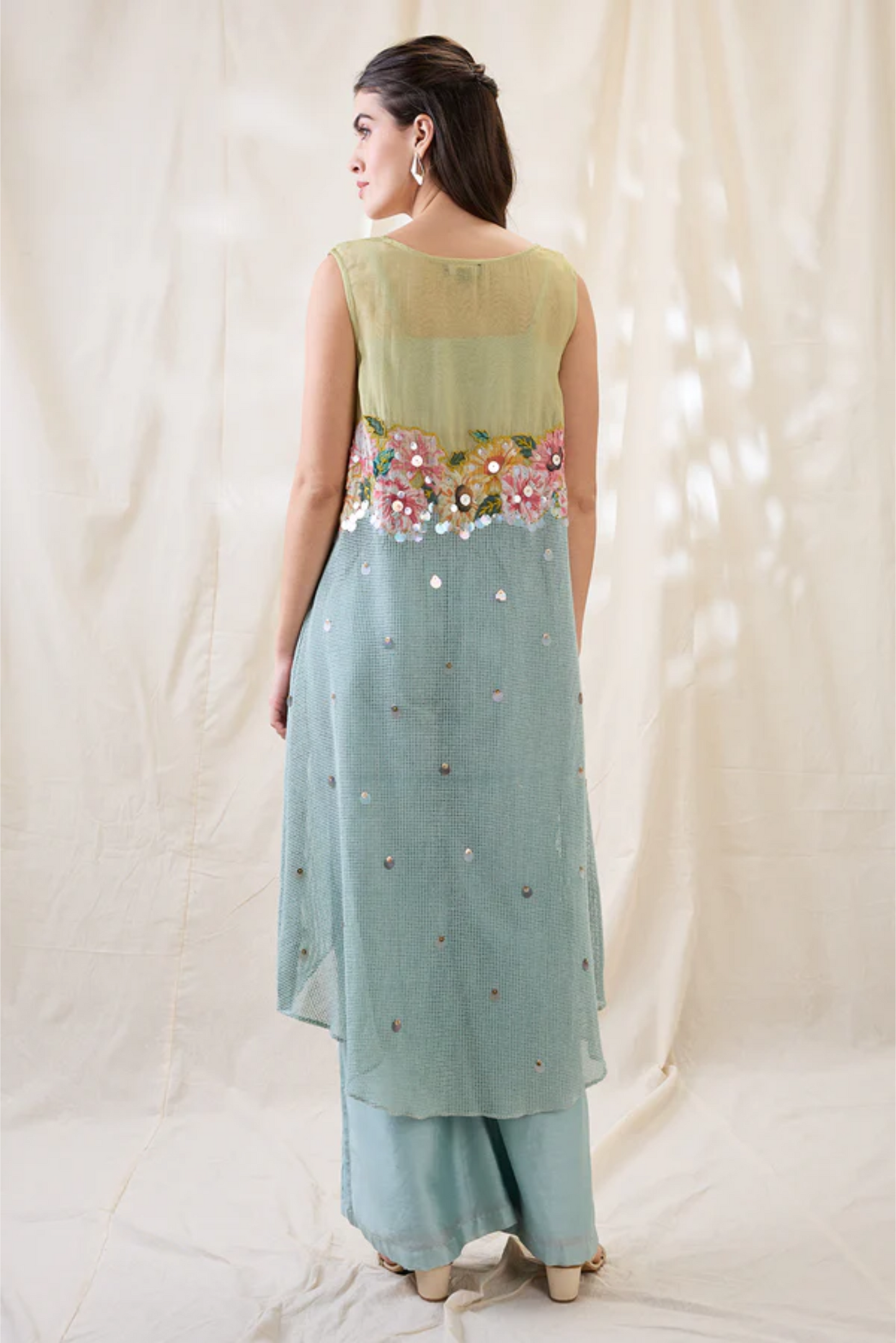 Ravya Co-ord Set with Embroidered Jacket