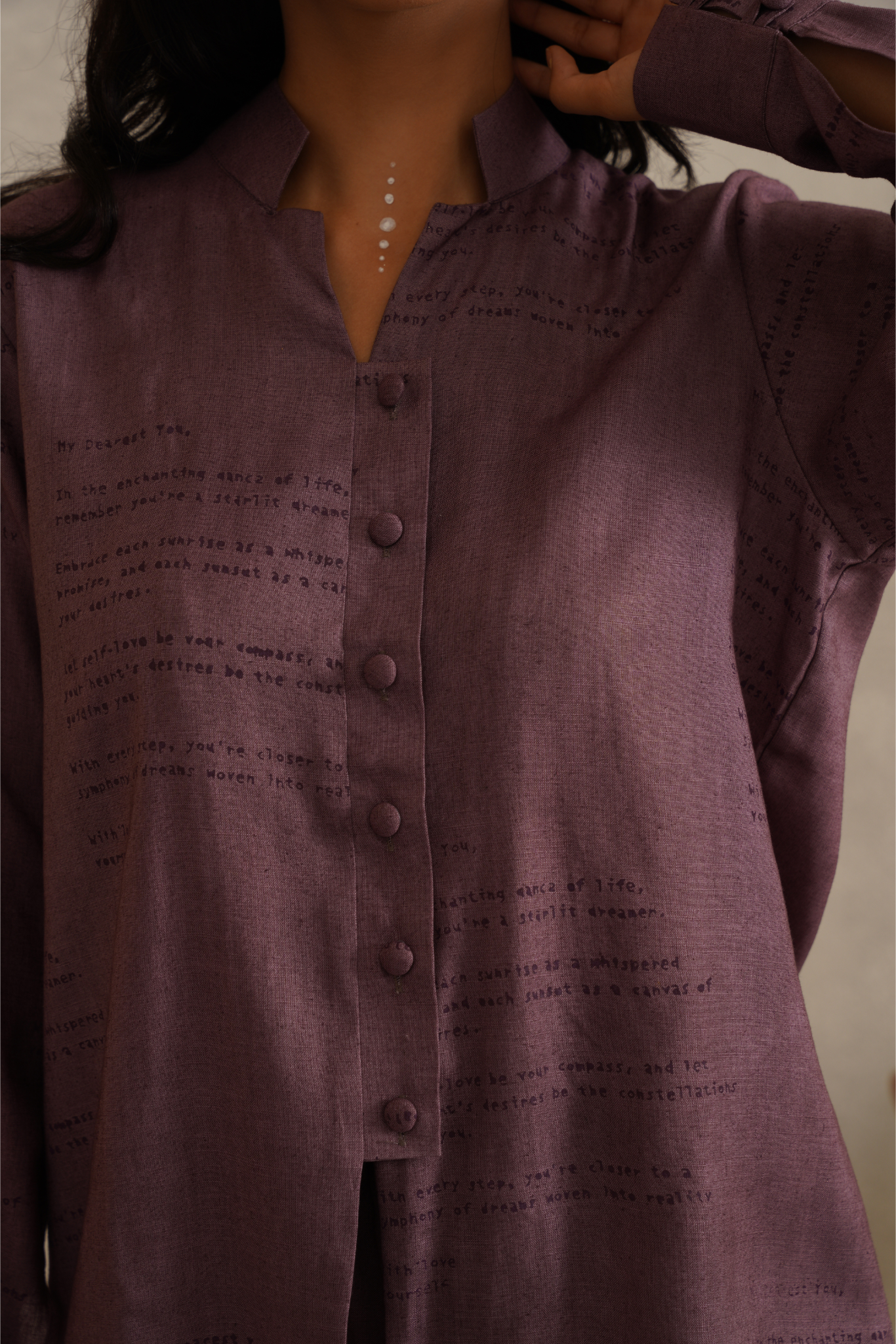 Anchor Shirt - Purple