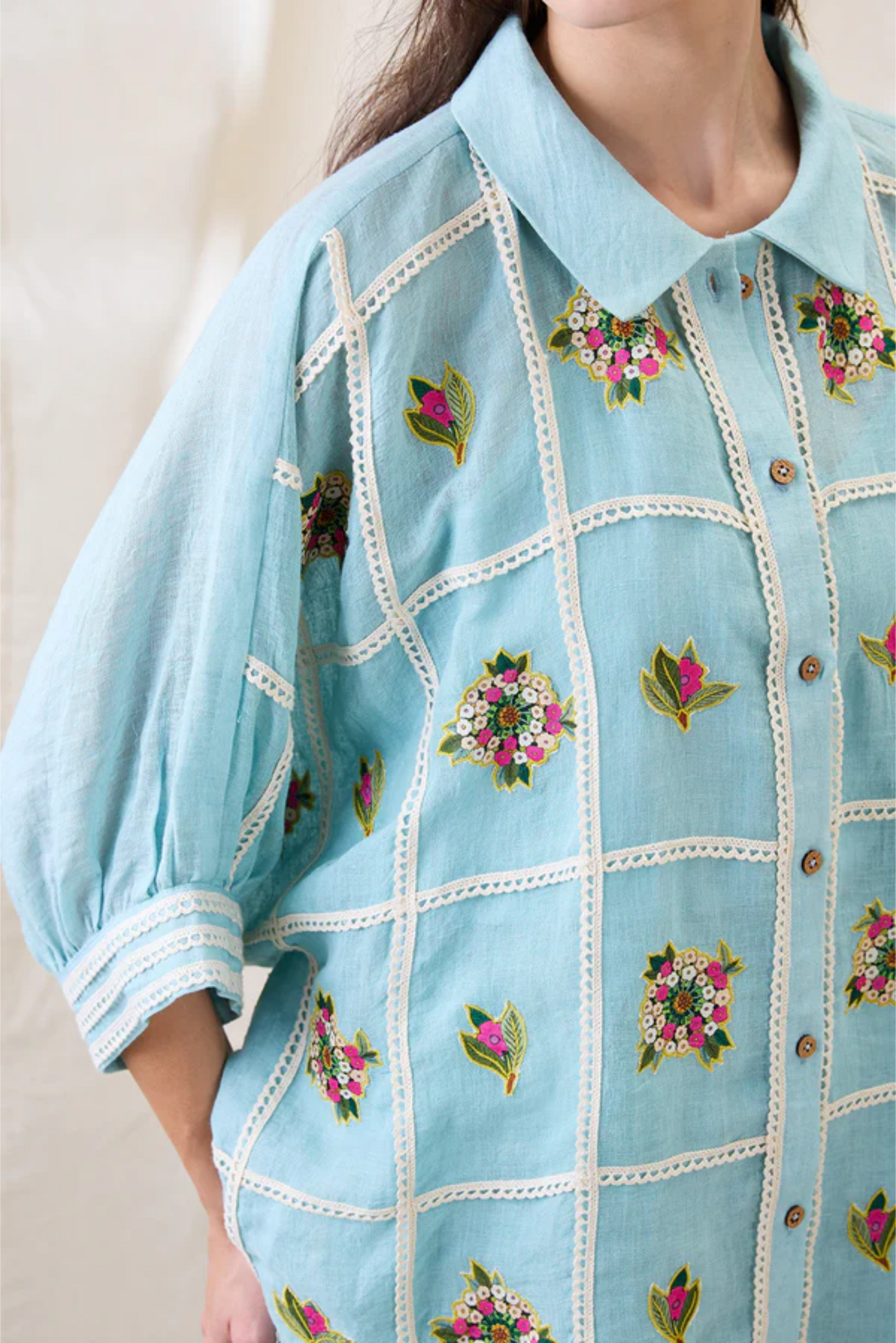 Gulzaar Appliqued Co-ord Set